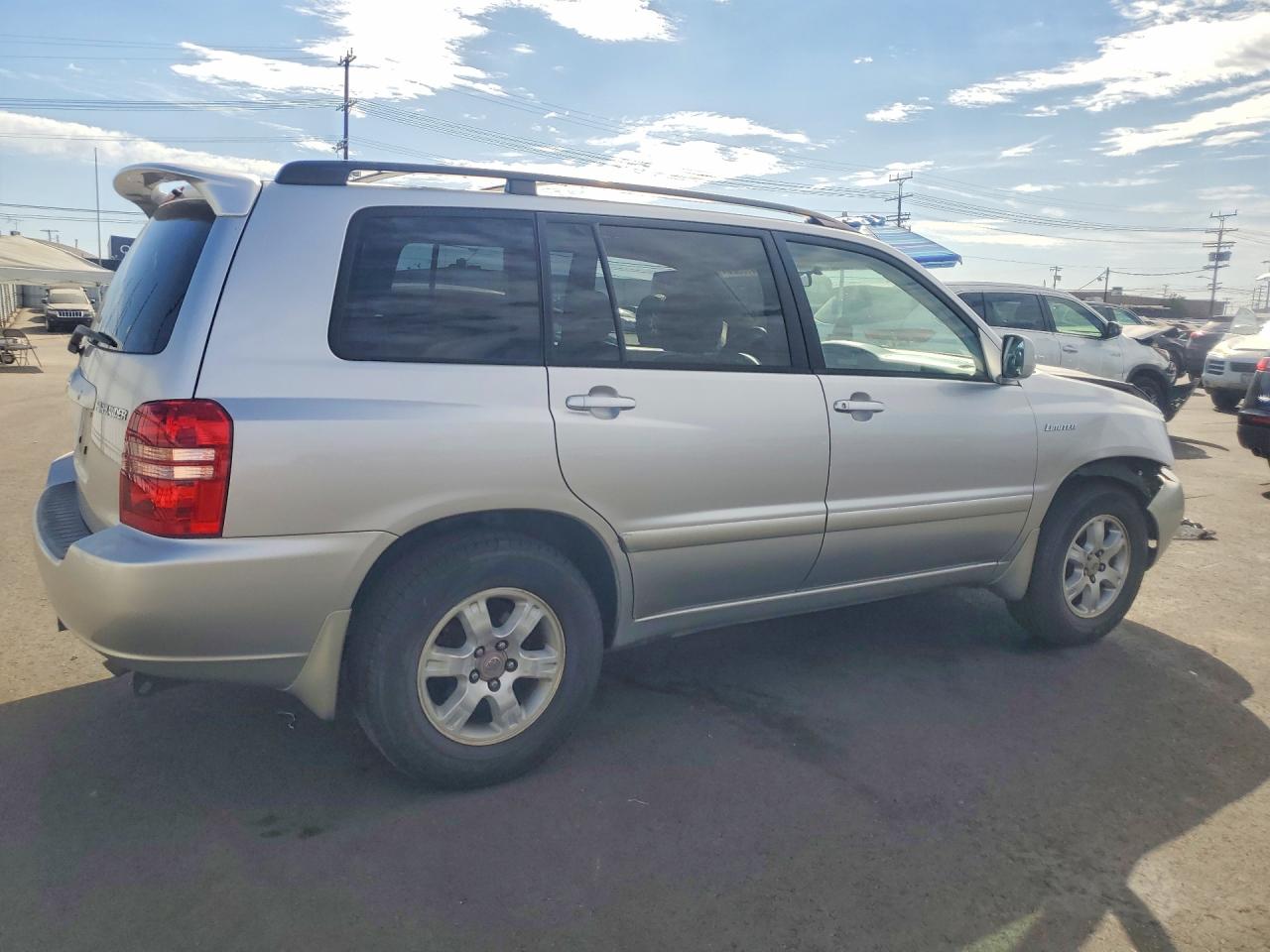 2001 Toyota Highlander Base Серебряный vin: JTEGF21A910020440