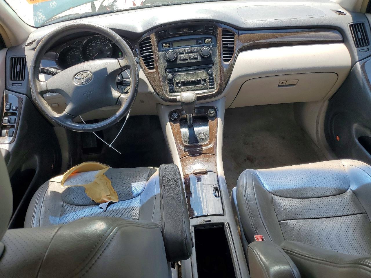 2003 Toyota Highlander Limited Зеленый vin: JTEGF21A930113851
