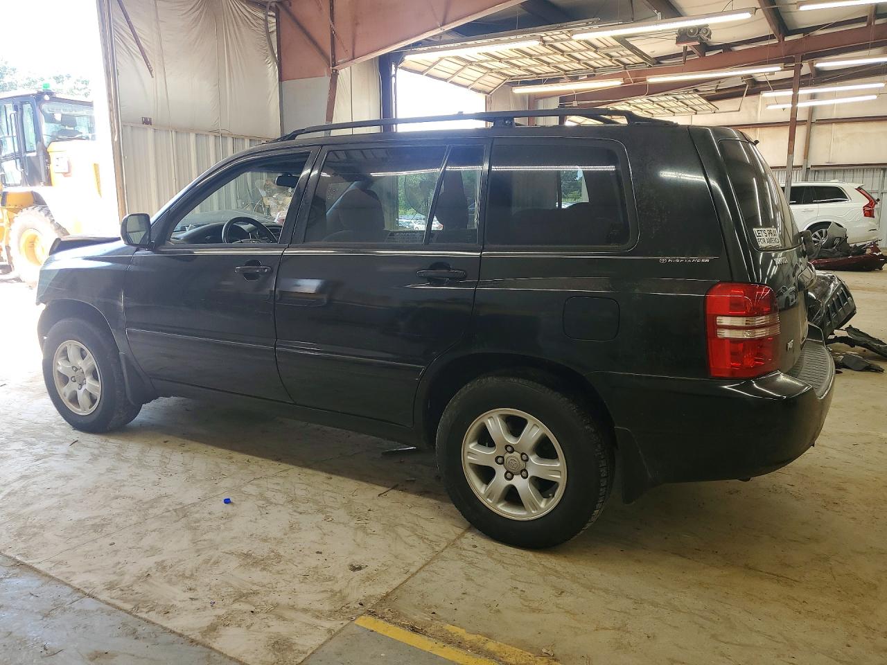 2001 Toyota Highlander Base Black vin: JTEGF21AX10025212