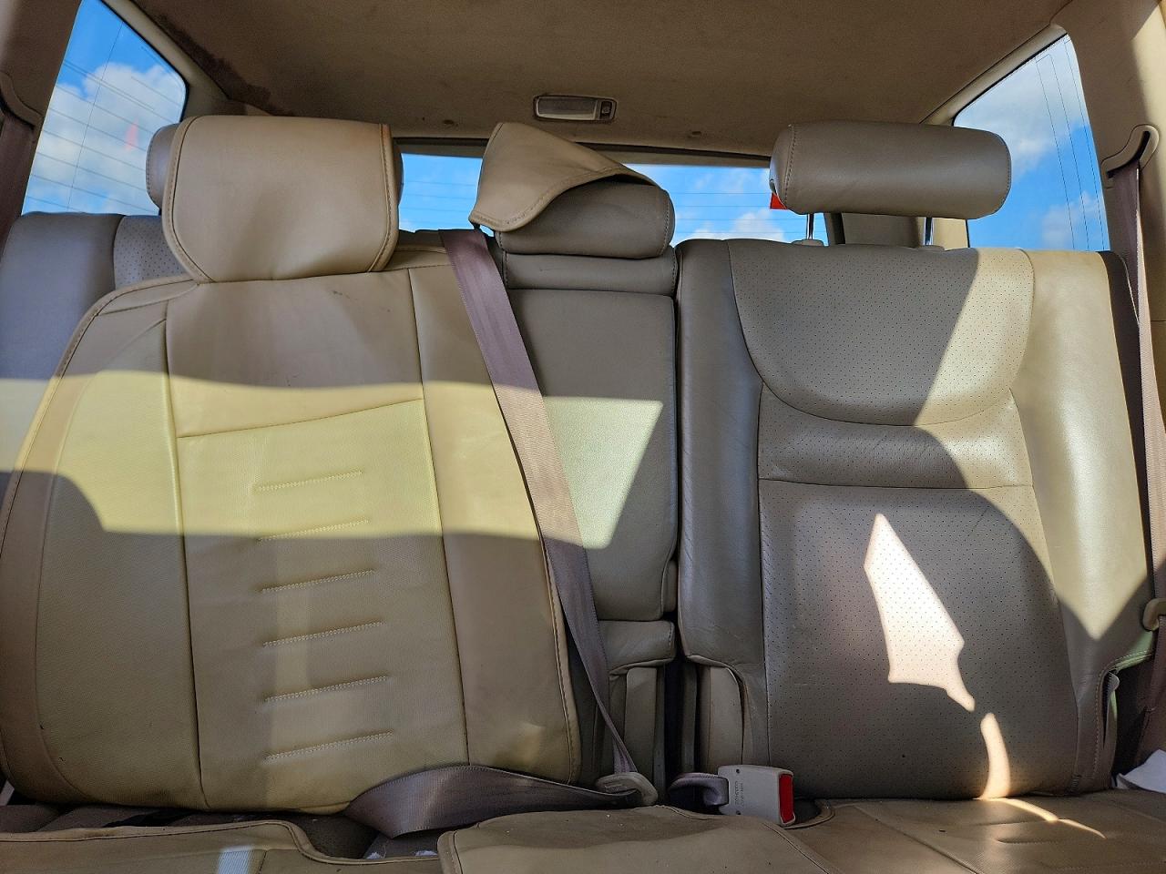 2002 Toyota Highlander Limited Tan vin: JTEGF21AX20032937