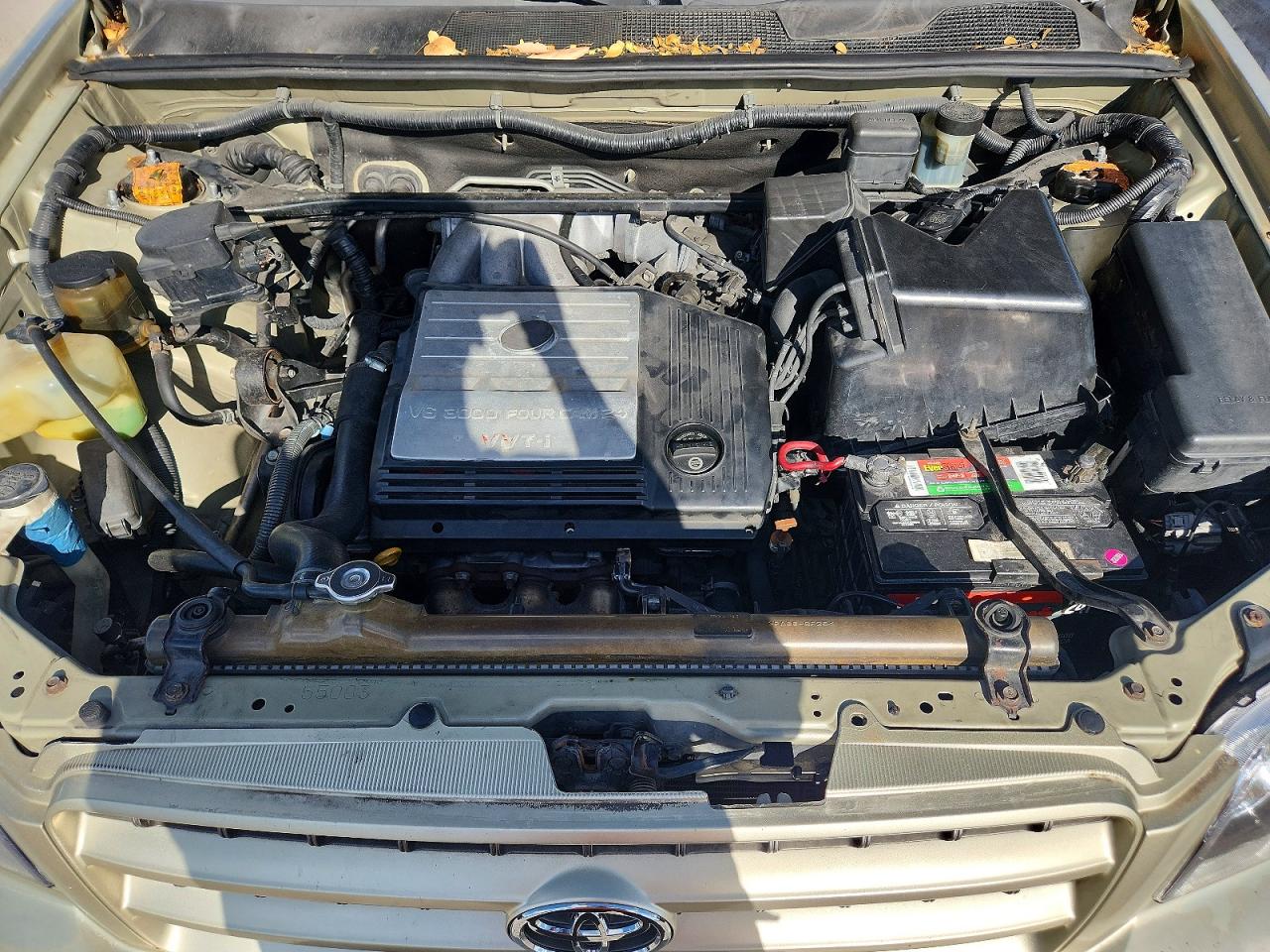 2002 Toyota Highlander Limited Tan vin: JTEGF21AX20032937