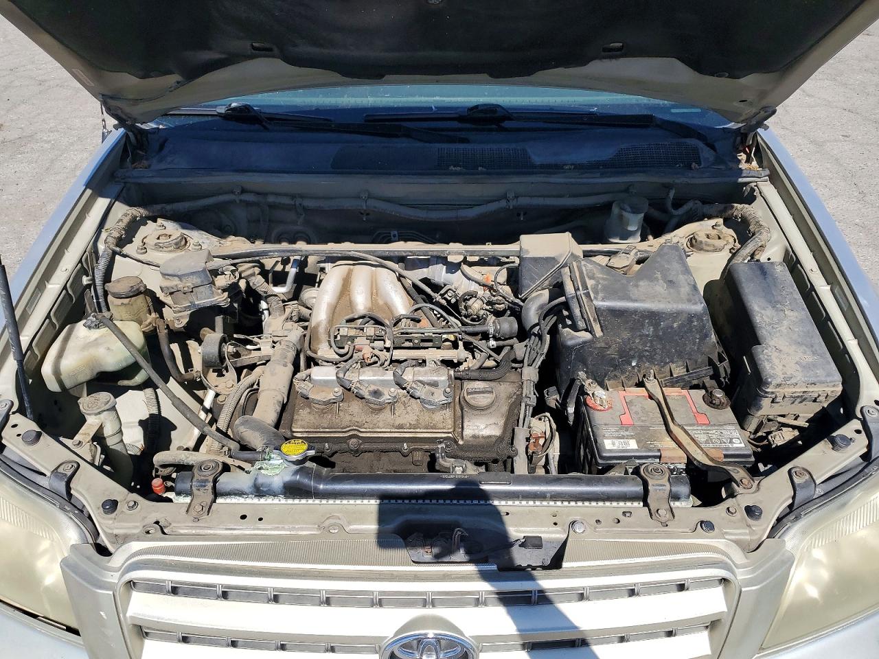 2002 Toyota Highlander Limited Золотой vin: JTEGF21AX20048815