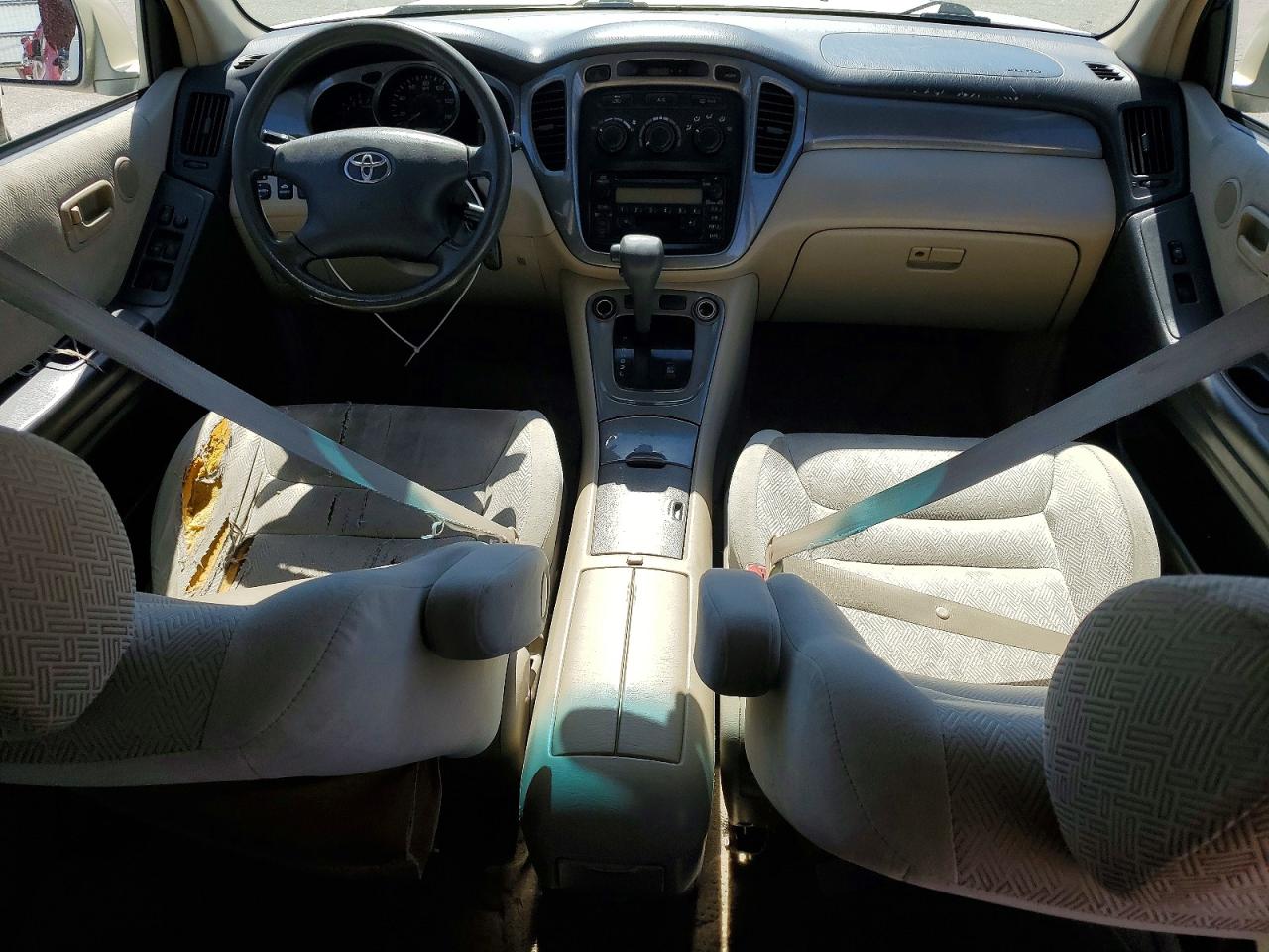 2002 Toyota Highlander Limited Золотой vin: JTEGF21AX20048815