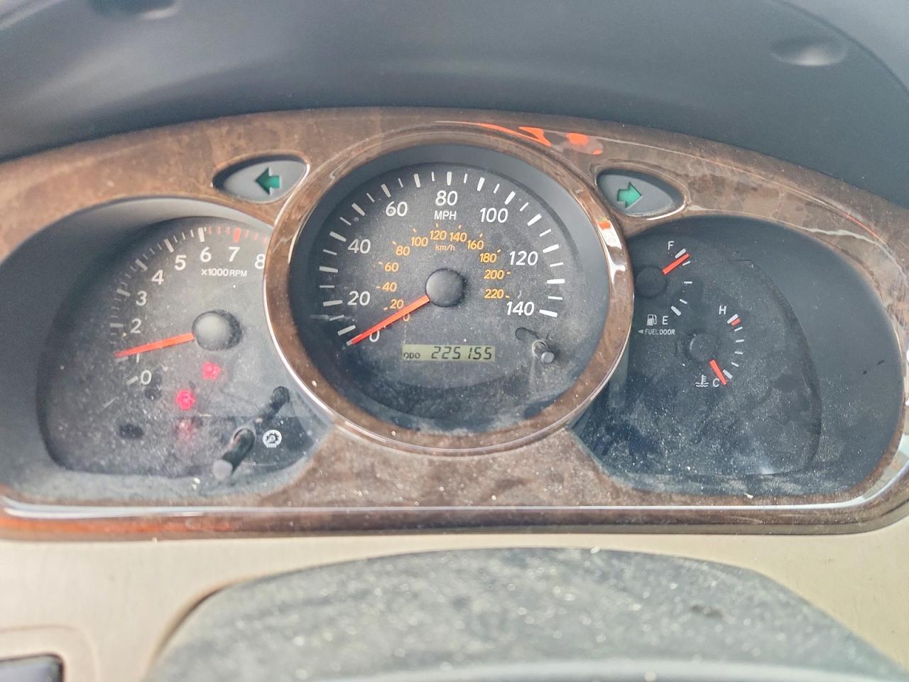 2003 Toyota Highlander Limited Gold vin: JTEGF21AX30097529