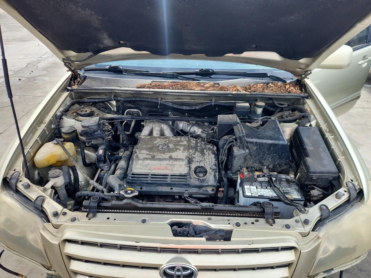 2003 Toyota Highlander Limited Gold vin: JTEGF21AX30097529