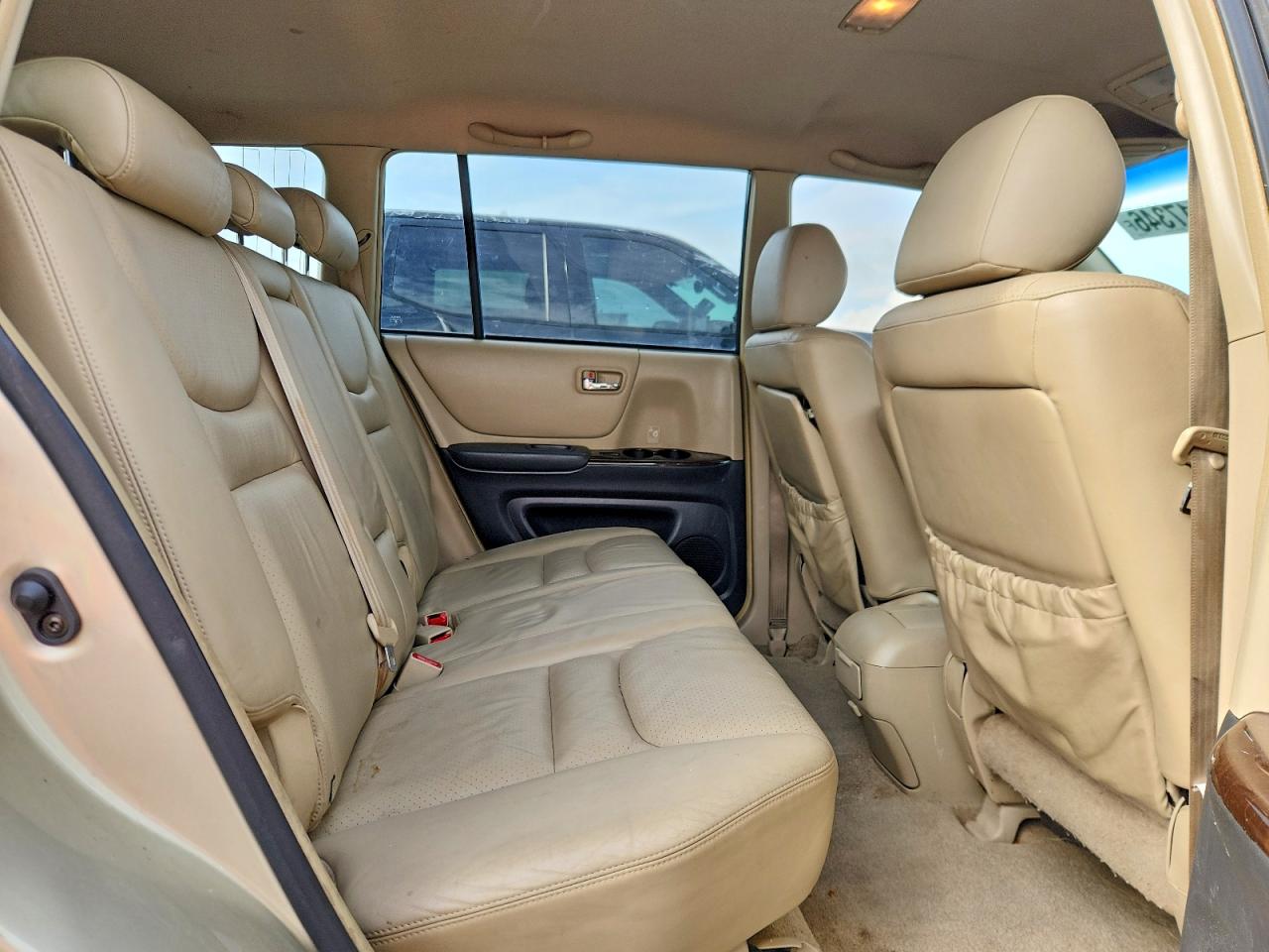2003 Toyota Highlander Limited Gold vin: JTEGF21AX30097529
