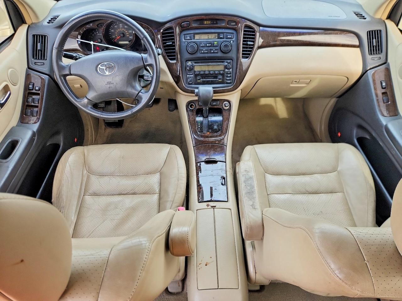 2003 Toyota Highlander Limited Gold vin: JTEGF21AX30097529