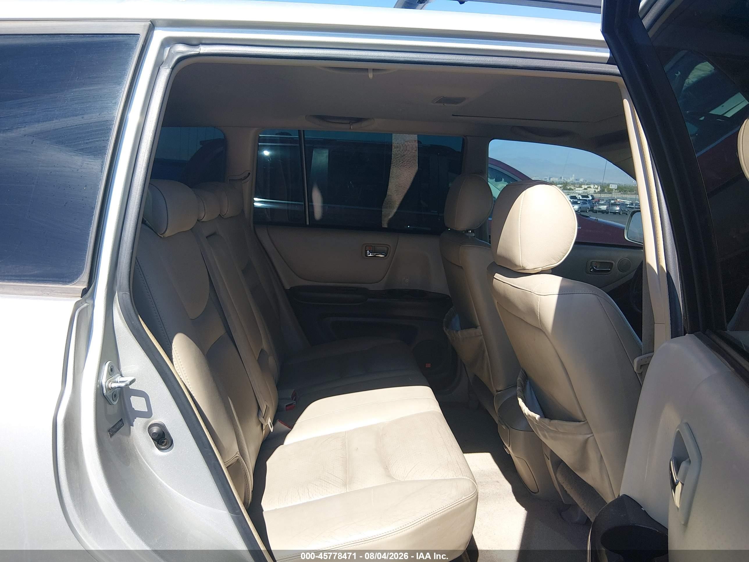 2003 Toyota Highlander Limited Silver vin: JTEGF21AX30109971