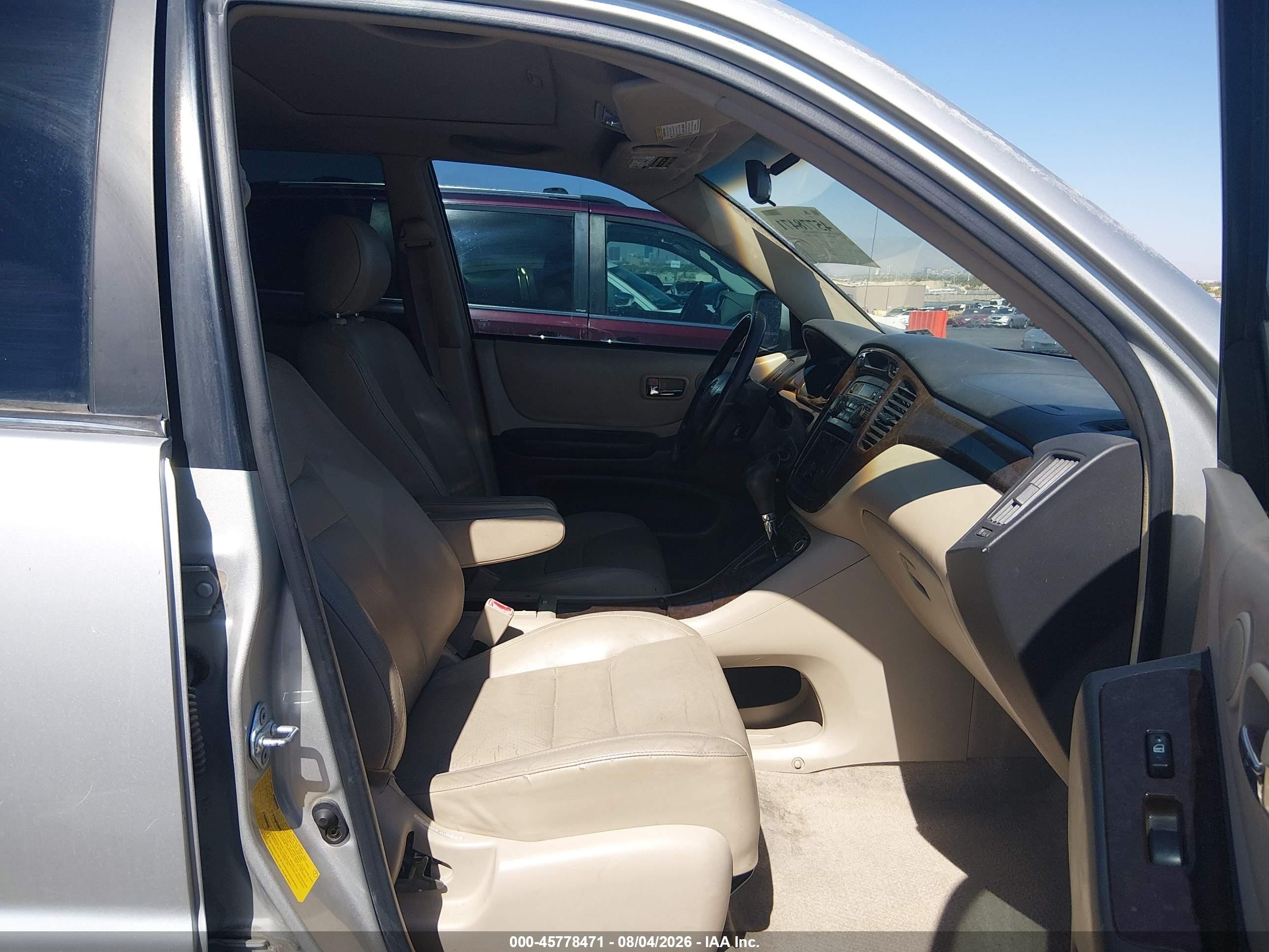 2003 Toyota Highlander Limited Silver vin: JTEGF21AX30109971