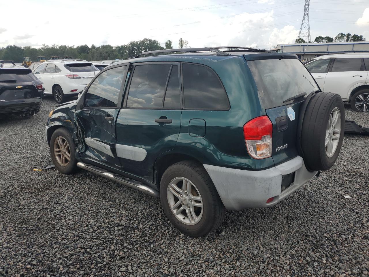 2001 Toyota Rav4 Base Green vin: JTEGH20V010014749