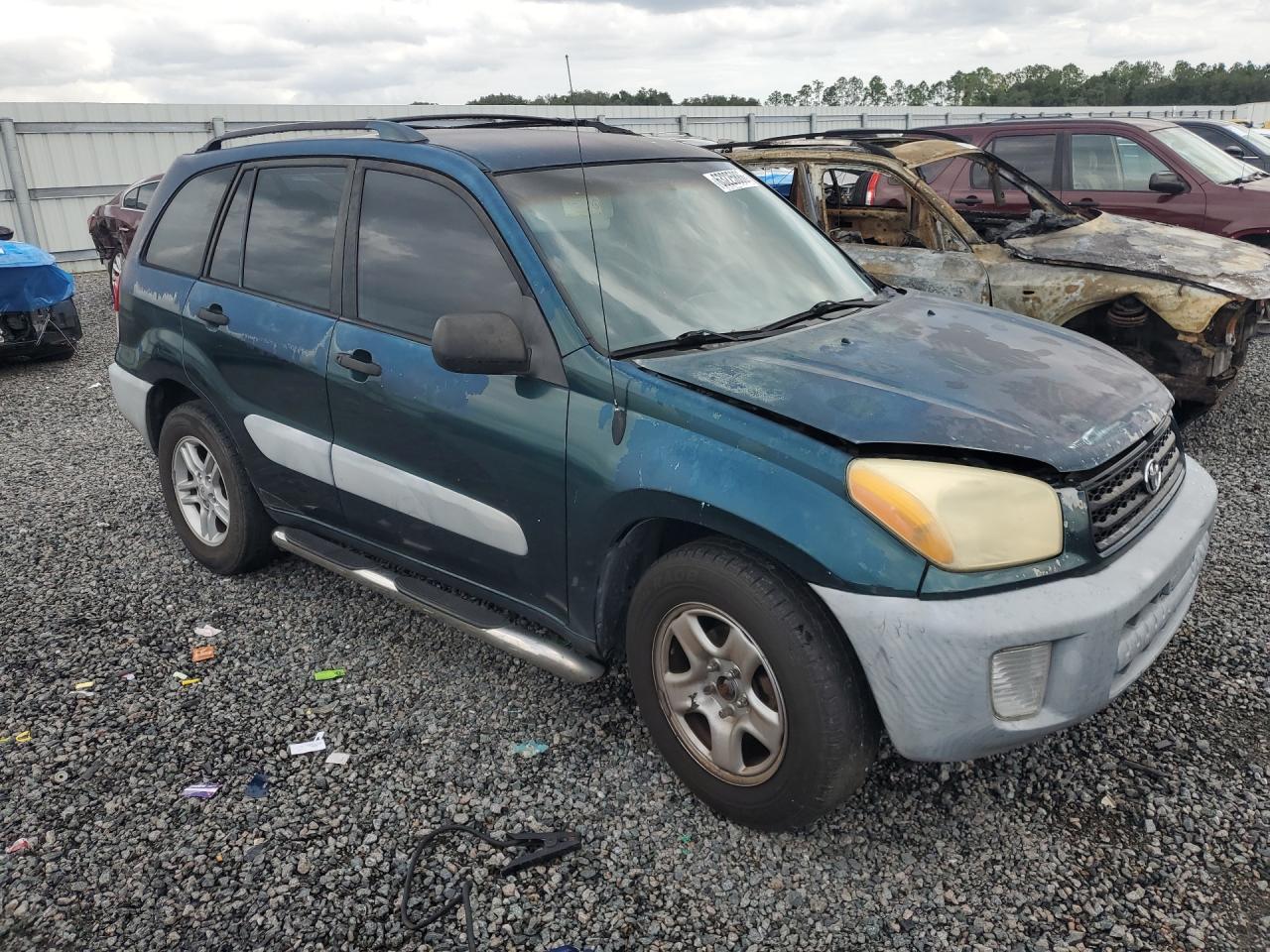 2001 Toyota Rav4 Base Green vin: JTEGH20V010014749