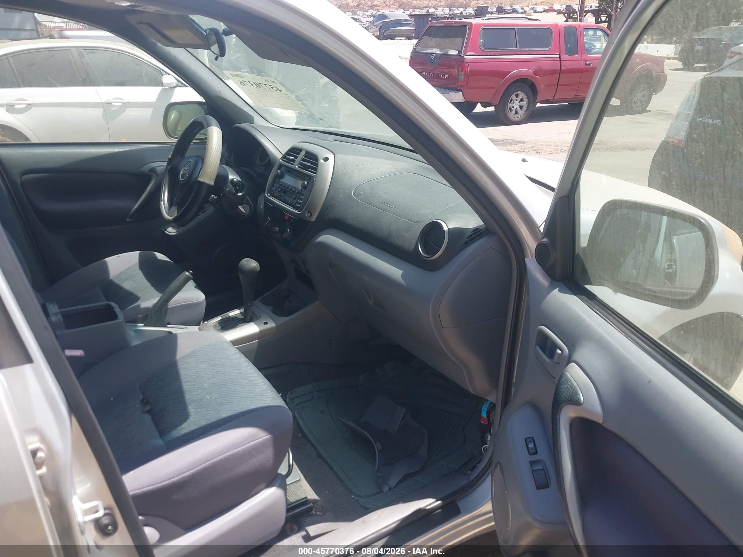 2001 Toyota Rav4   Silver vin: JTEGH20V010020941