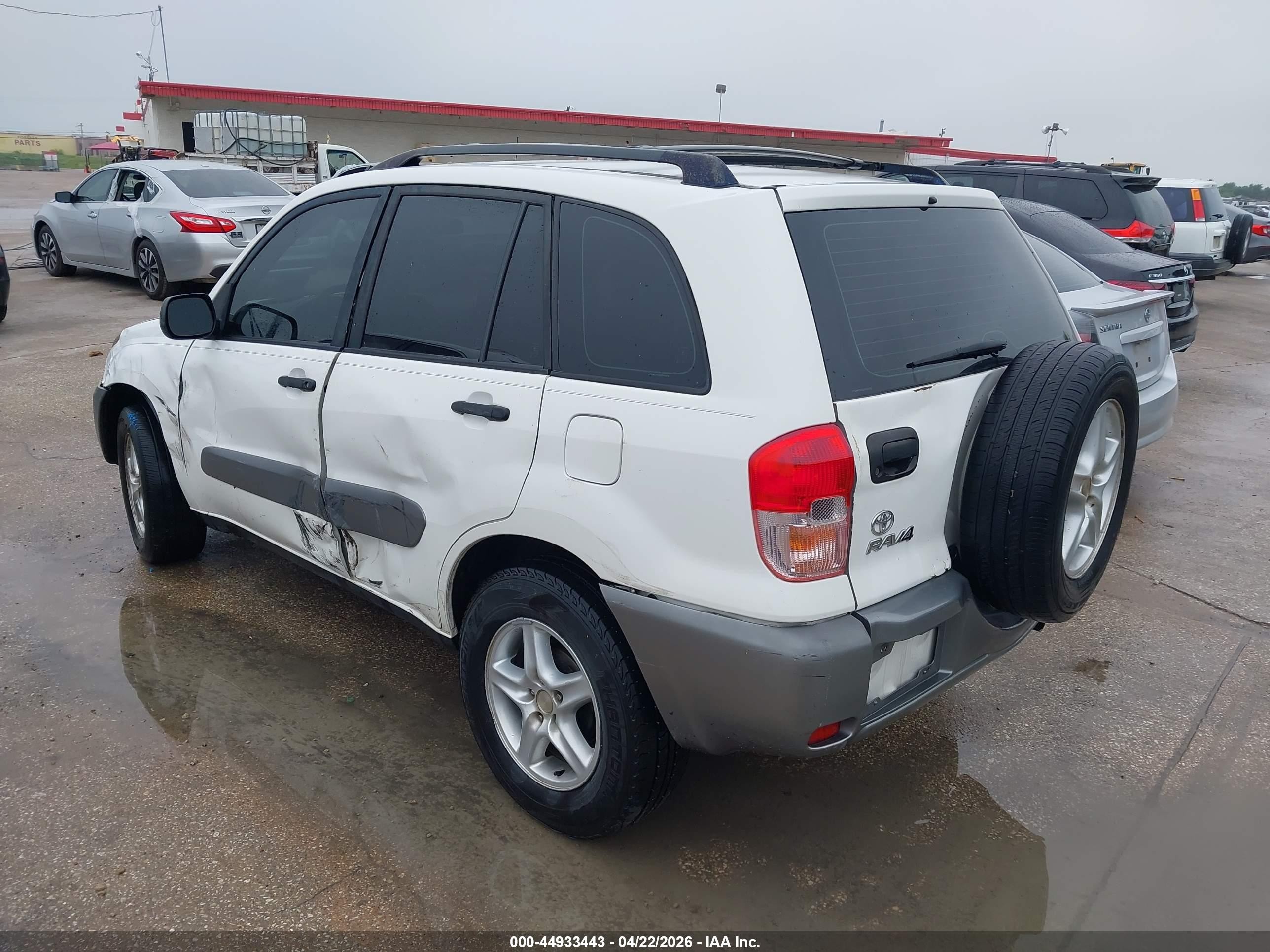 2002 Toyota Rav4   White vin: JTEGH20V020050975
