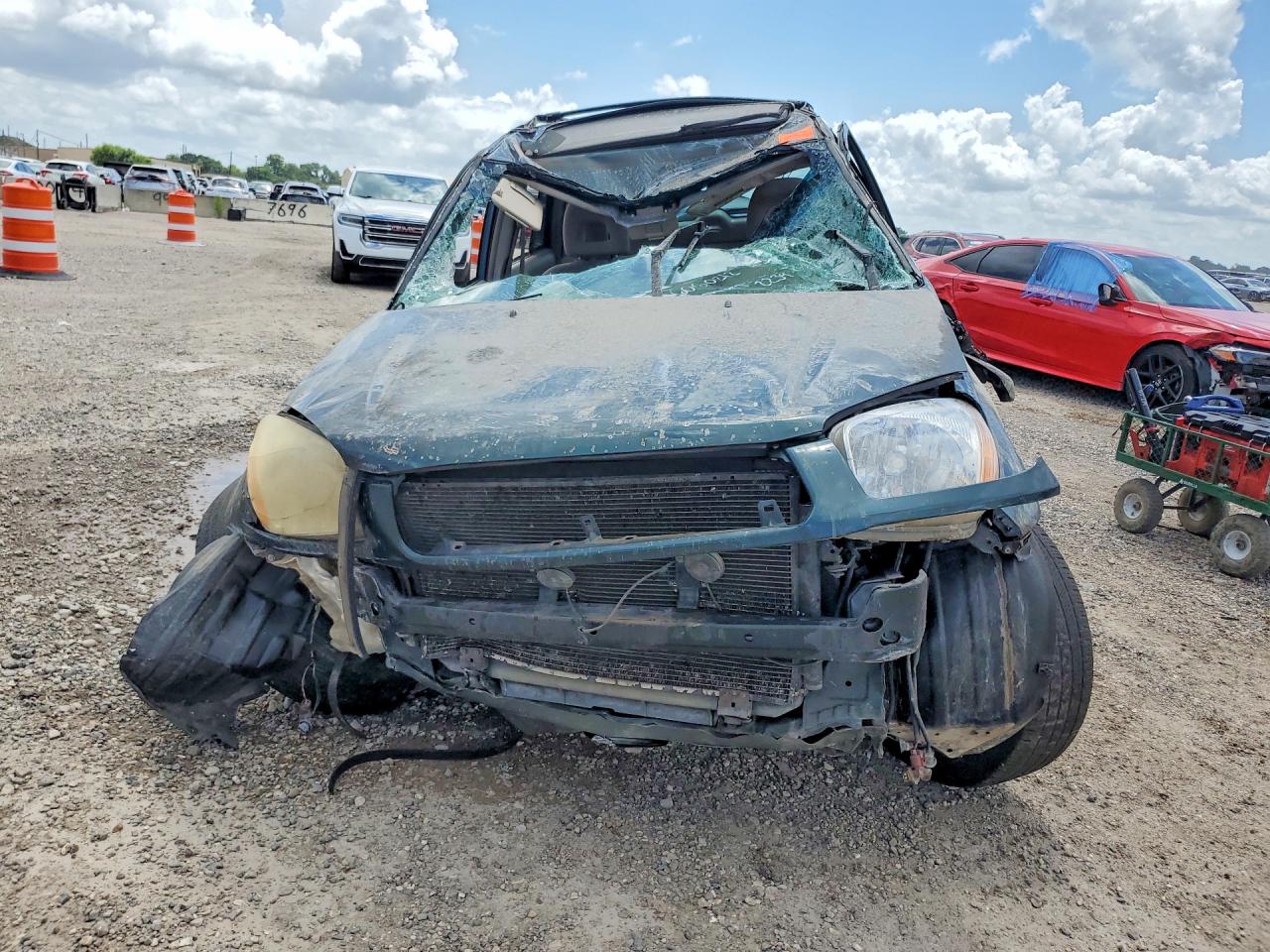 2002 Toyota Rav4 Base Teal vin: JTEGH20V020052239