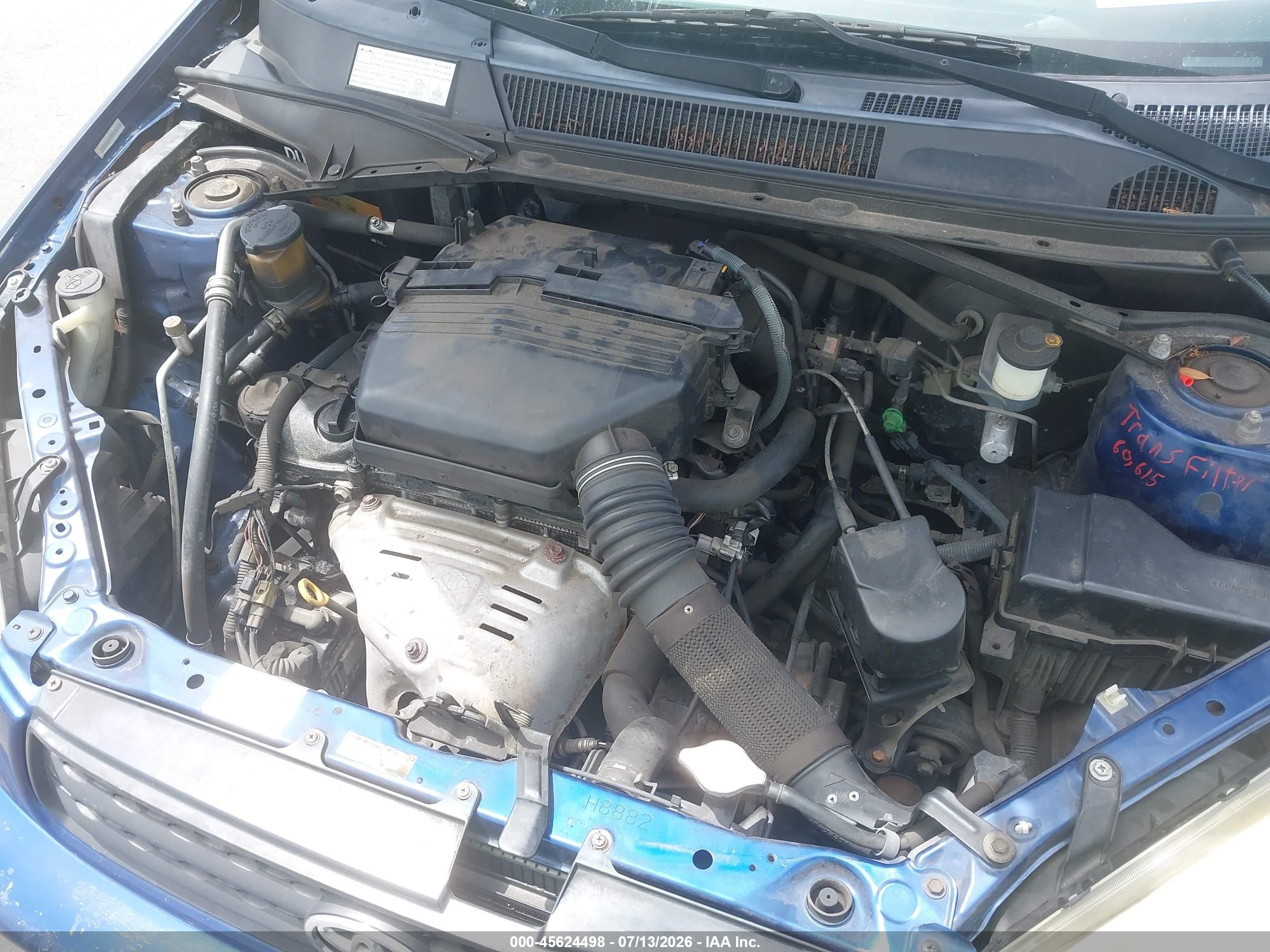 2002 Toyota Rav4   Blue vin: JTEGH20V020064648