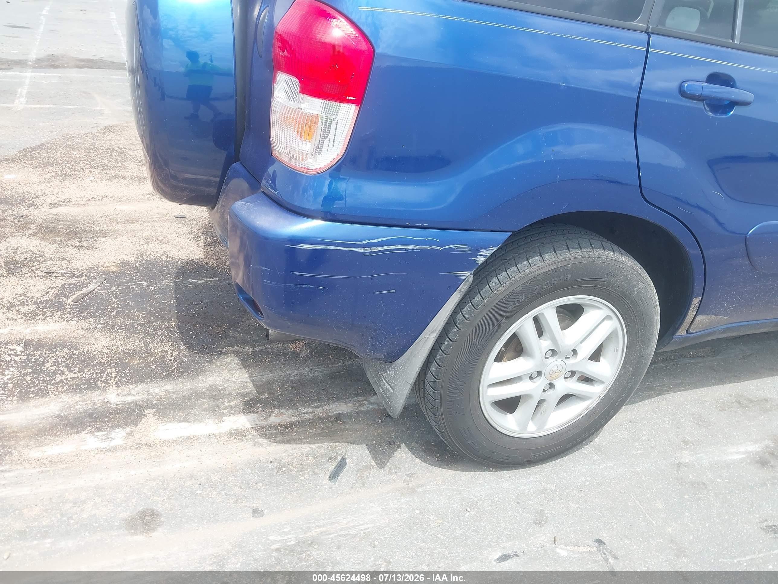 2002 Toyota Rav4   Blue vin: JTEGH20V020064648