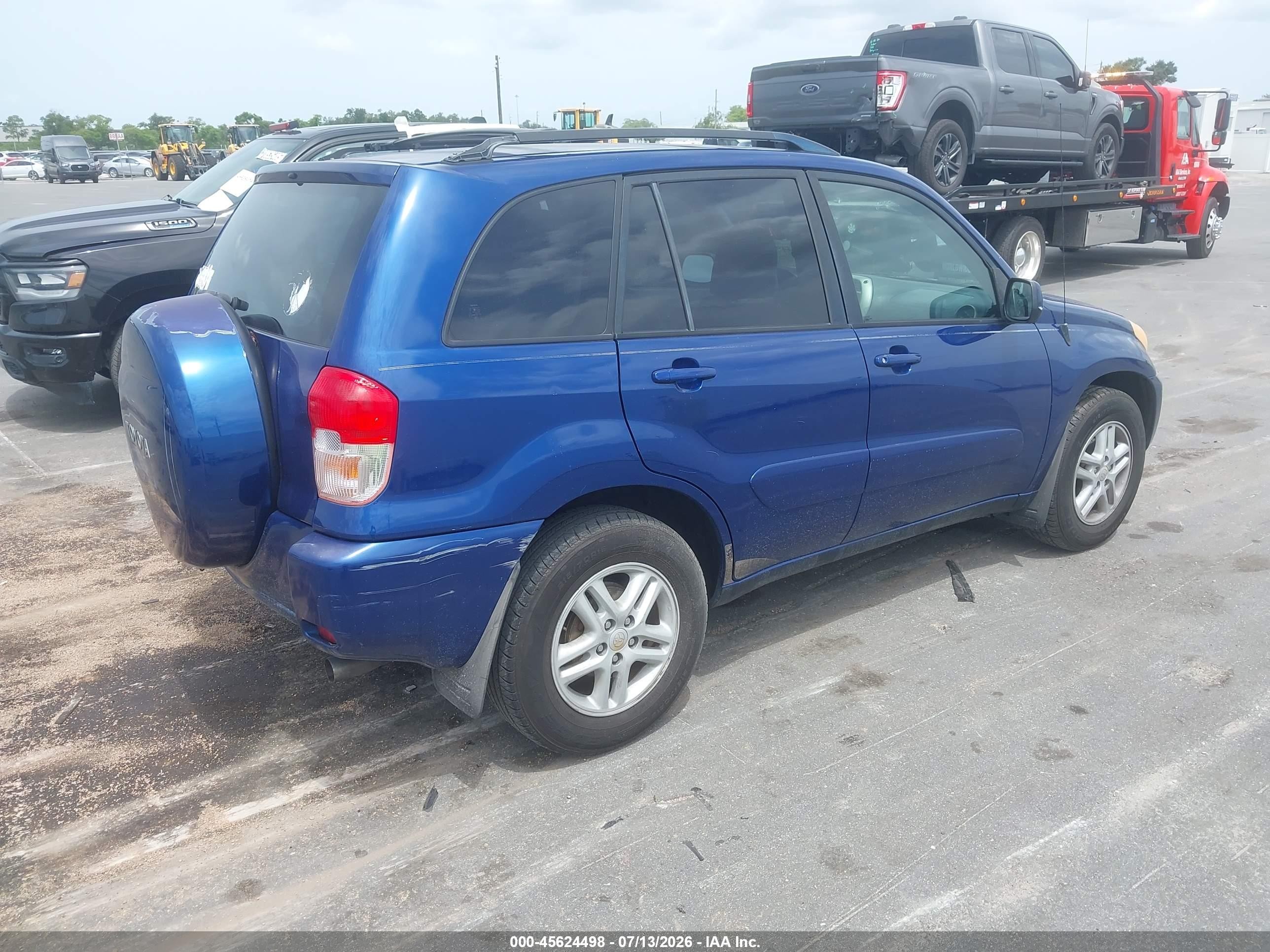 2002 Toyota Rav4   Blue vin: JTEGH20V020064648