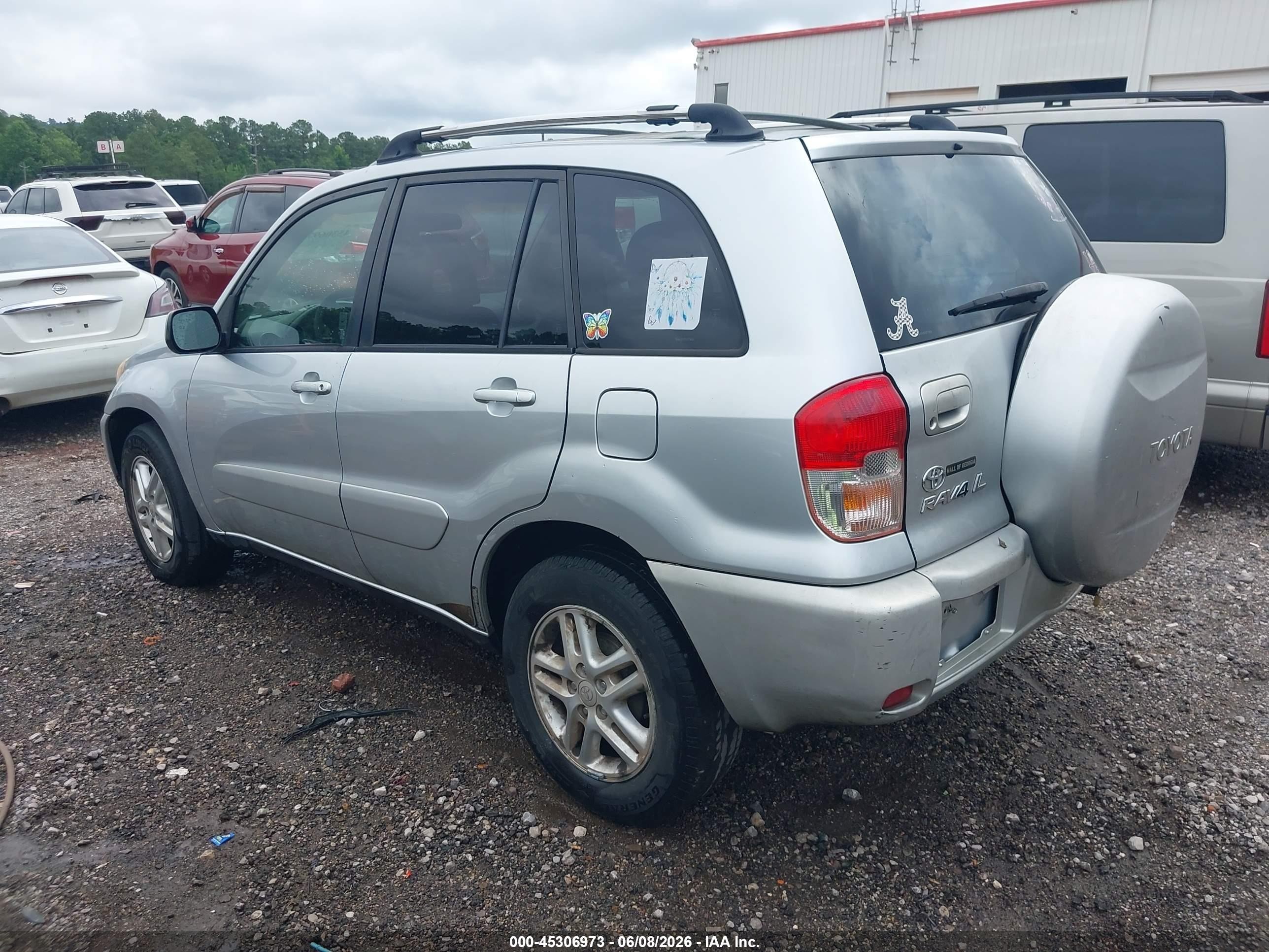 2002 Toyota Rav4   Silver vin: JTEGH20V020073656