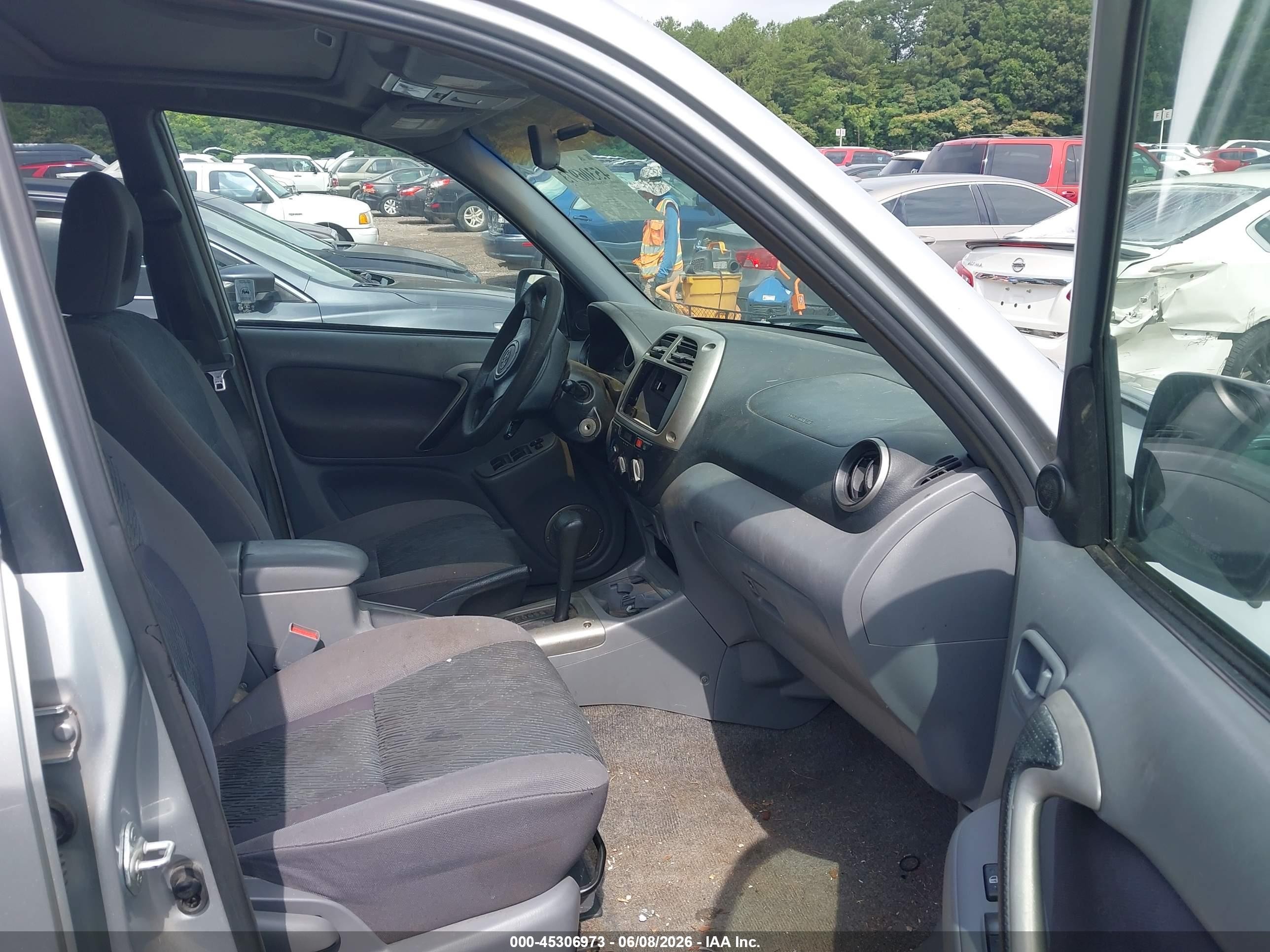 2002 Toyota Rav4   Silver vin: JTEGH20V020073656