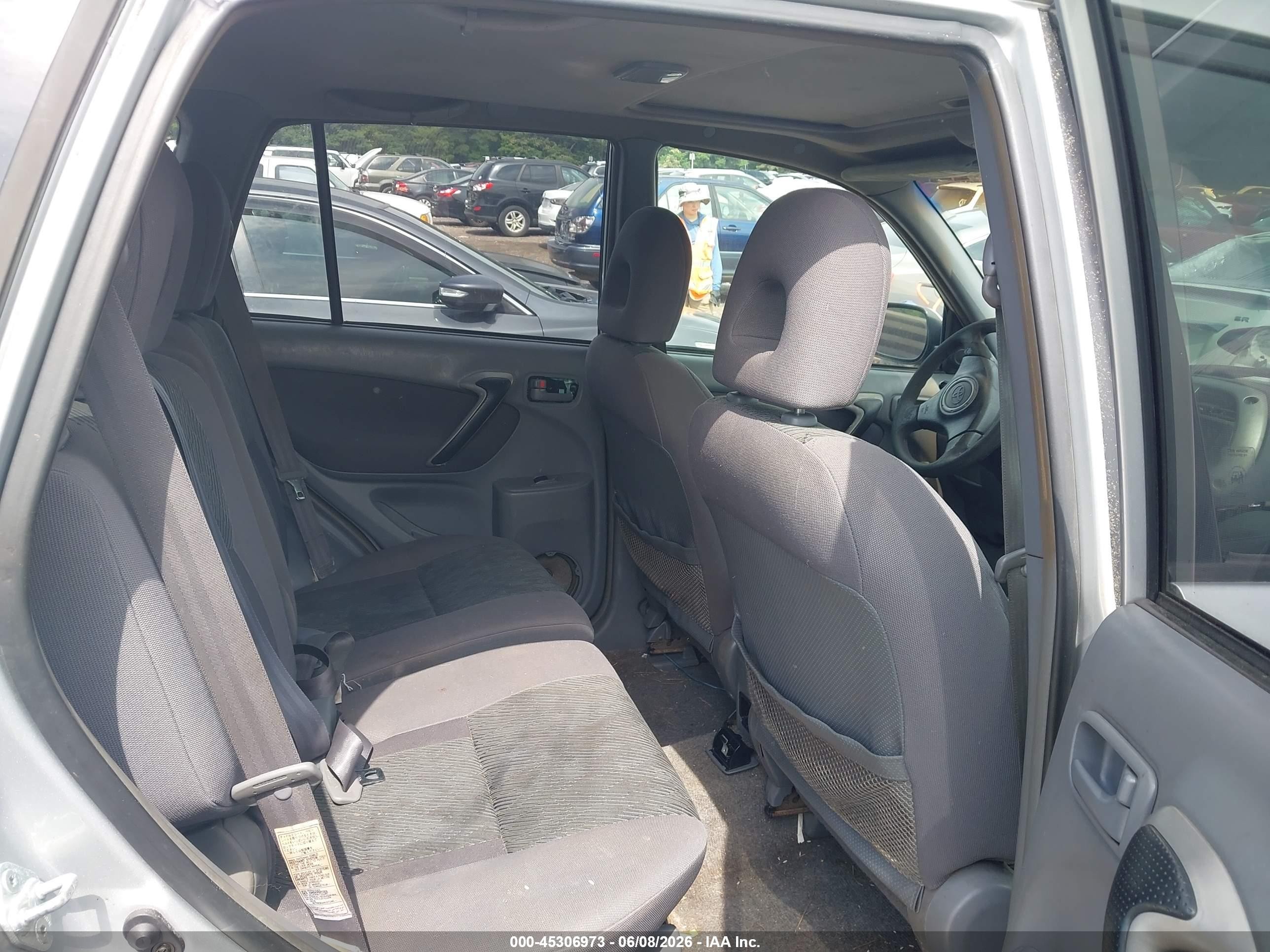 2002 Toyota Rav4   Silver vin: JTEGH20V020073656