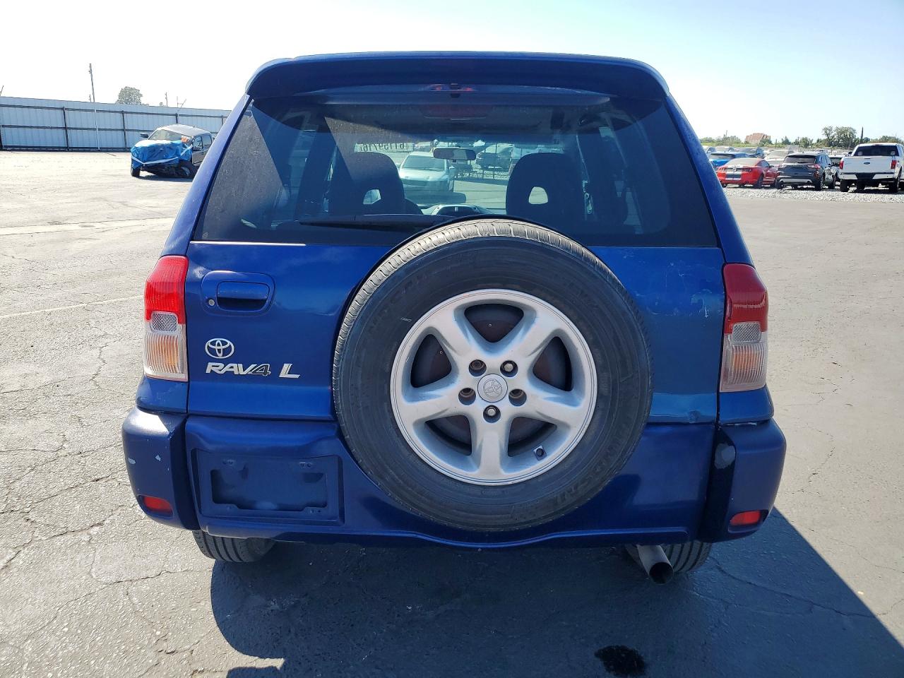 2002 Toyota Rav4 Base Синий vin: JTEGH20V026004074