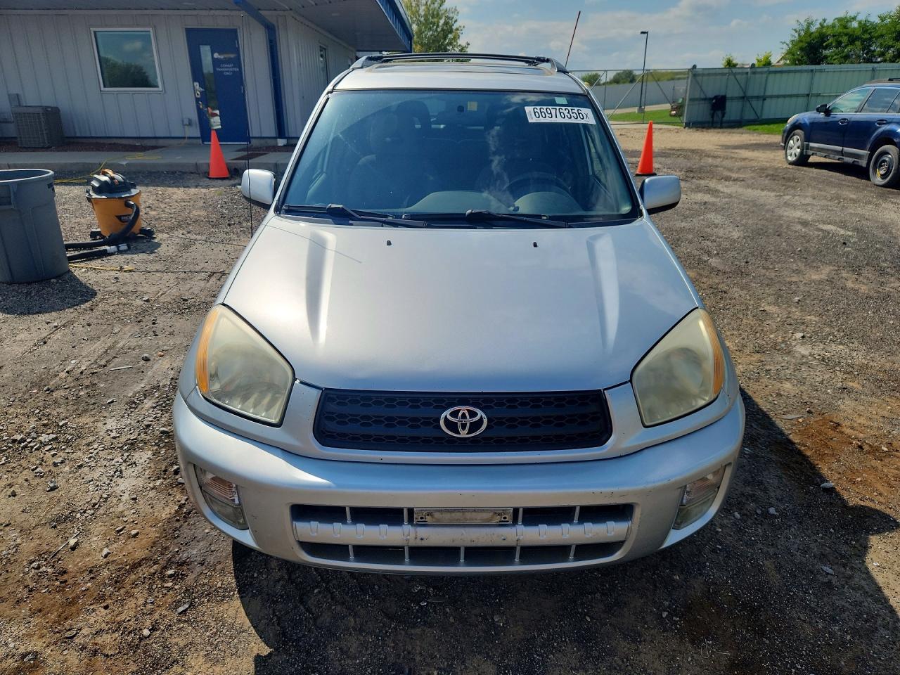2003 Toyota Rav4 Base Silver vin: JTEGH20V030090698
