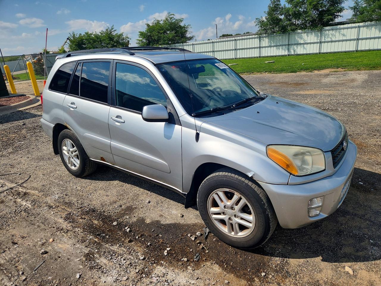 2003 Toyota Rav4 Base Silver vin: JTEGH20V030090698