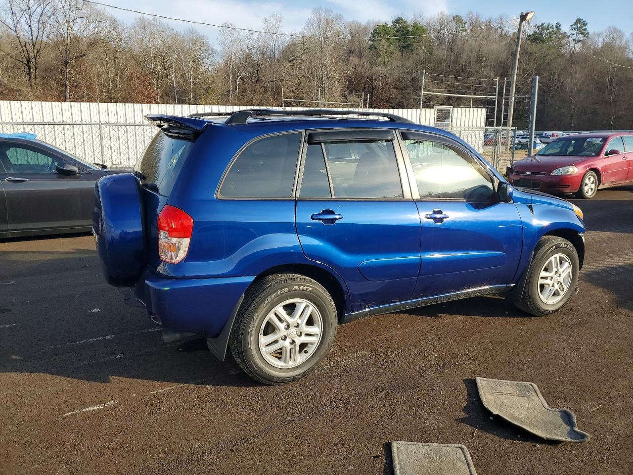2003 Toyota Rav4 Blue vin: JTEGH20V030093309