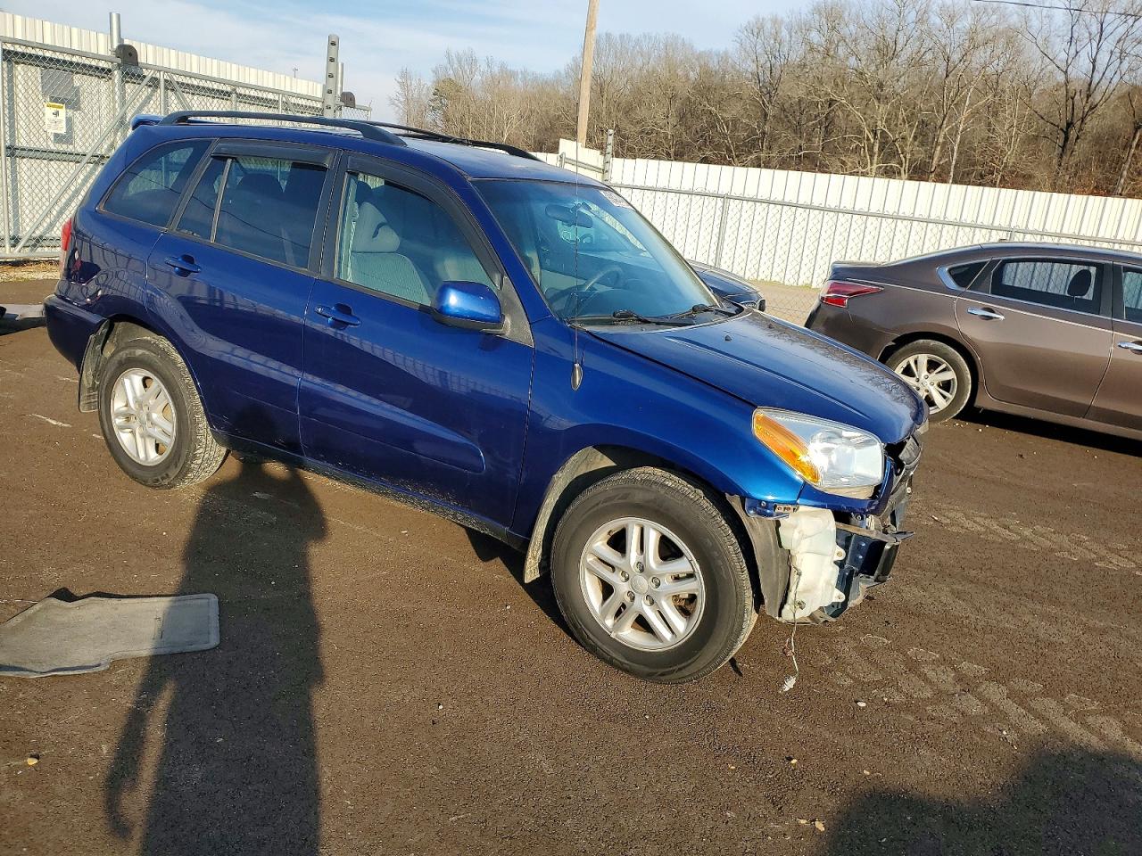 2003 Toyota Rav4 Blue vin: JTEGH20V030093309