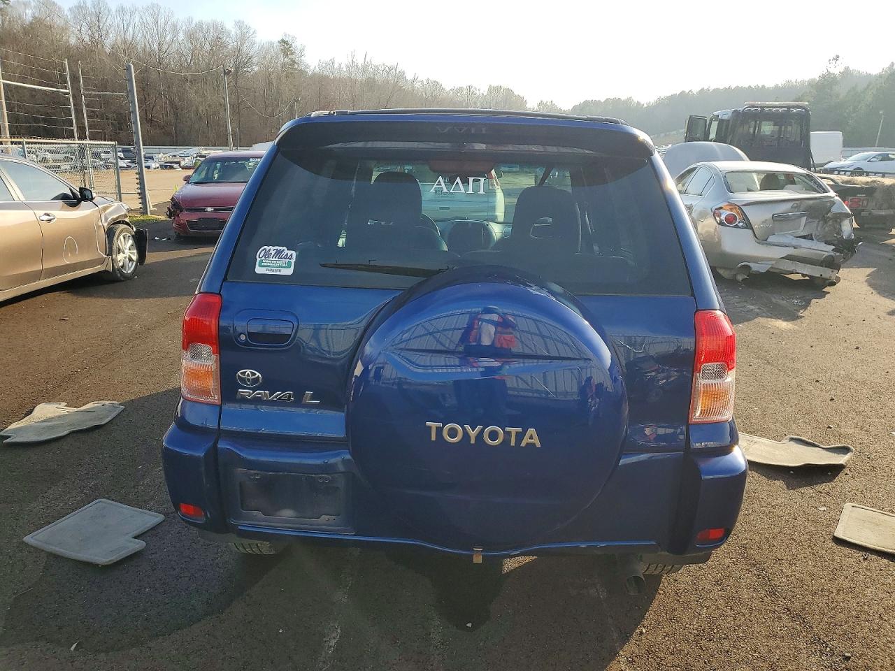 2003 Toyota Rav4 Blue vin: JTEGH20V030093309