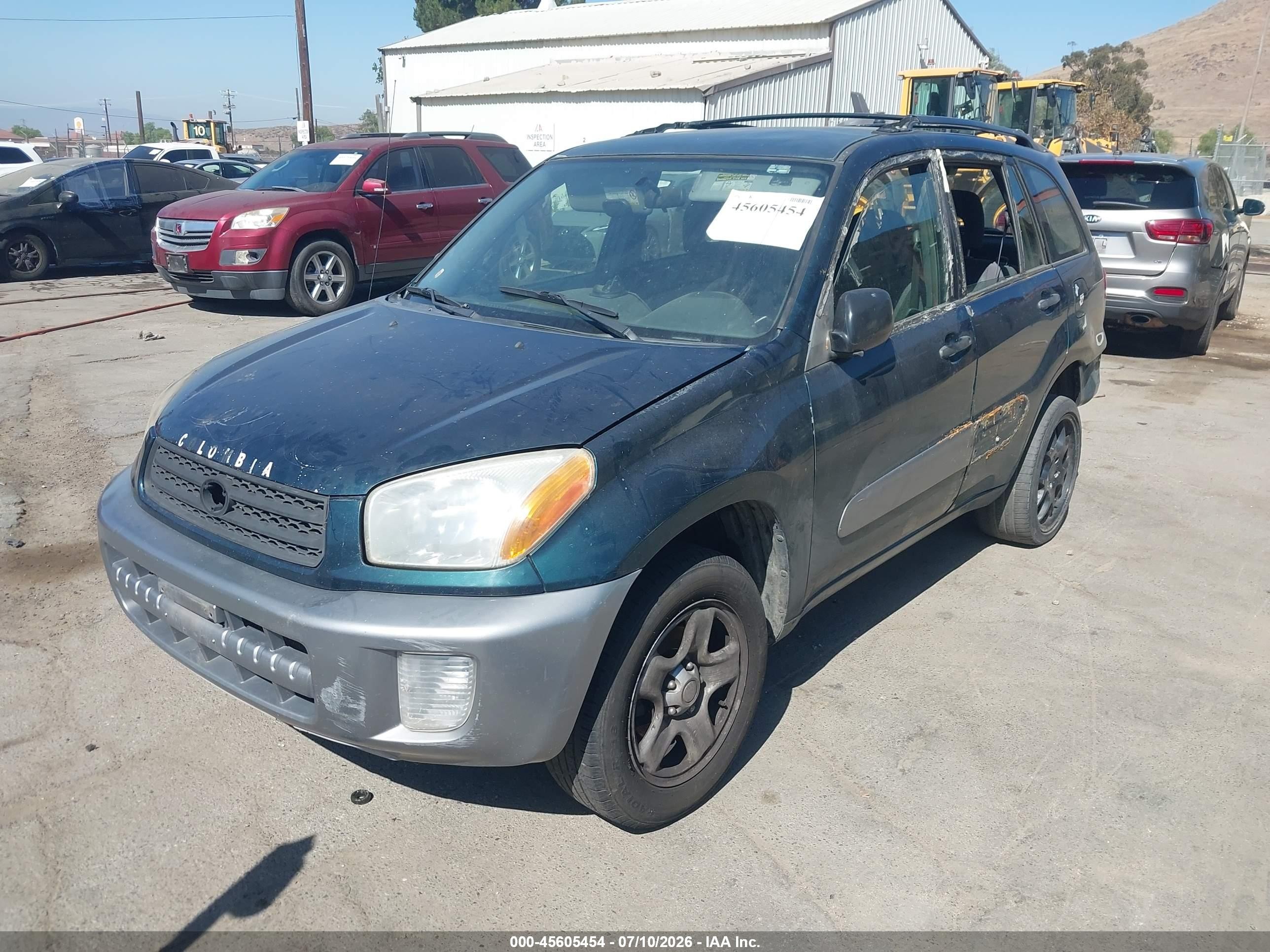 2003 Toyota Rav4   Green vin: JTEGH20V030108603