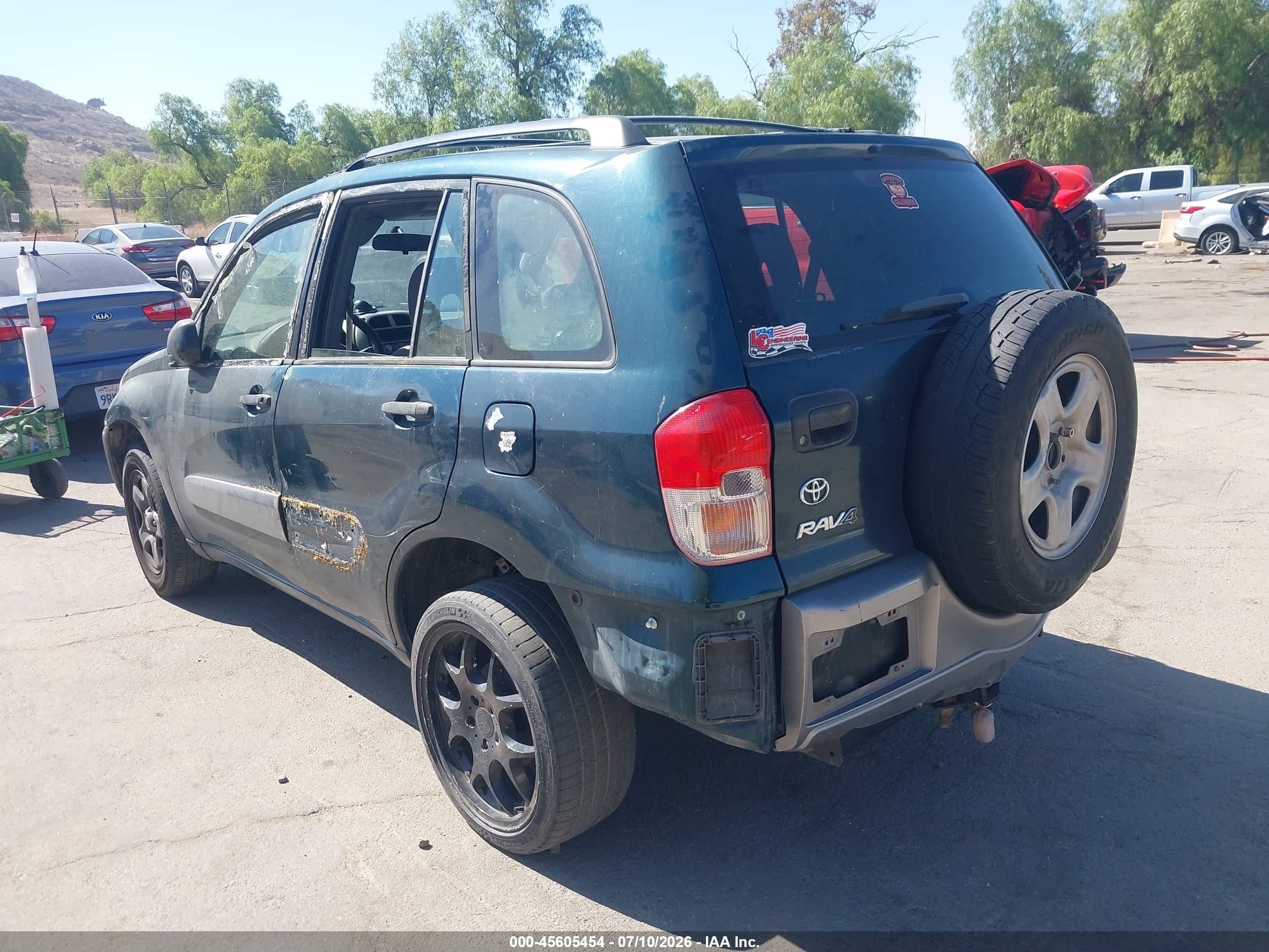 2003 Toyota Rav4   Green vin: JTEGH20V030108603