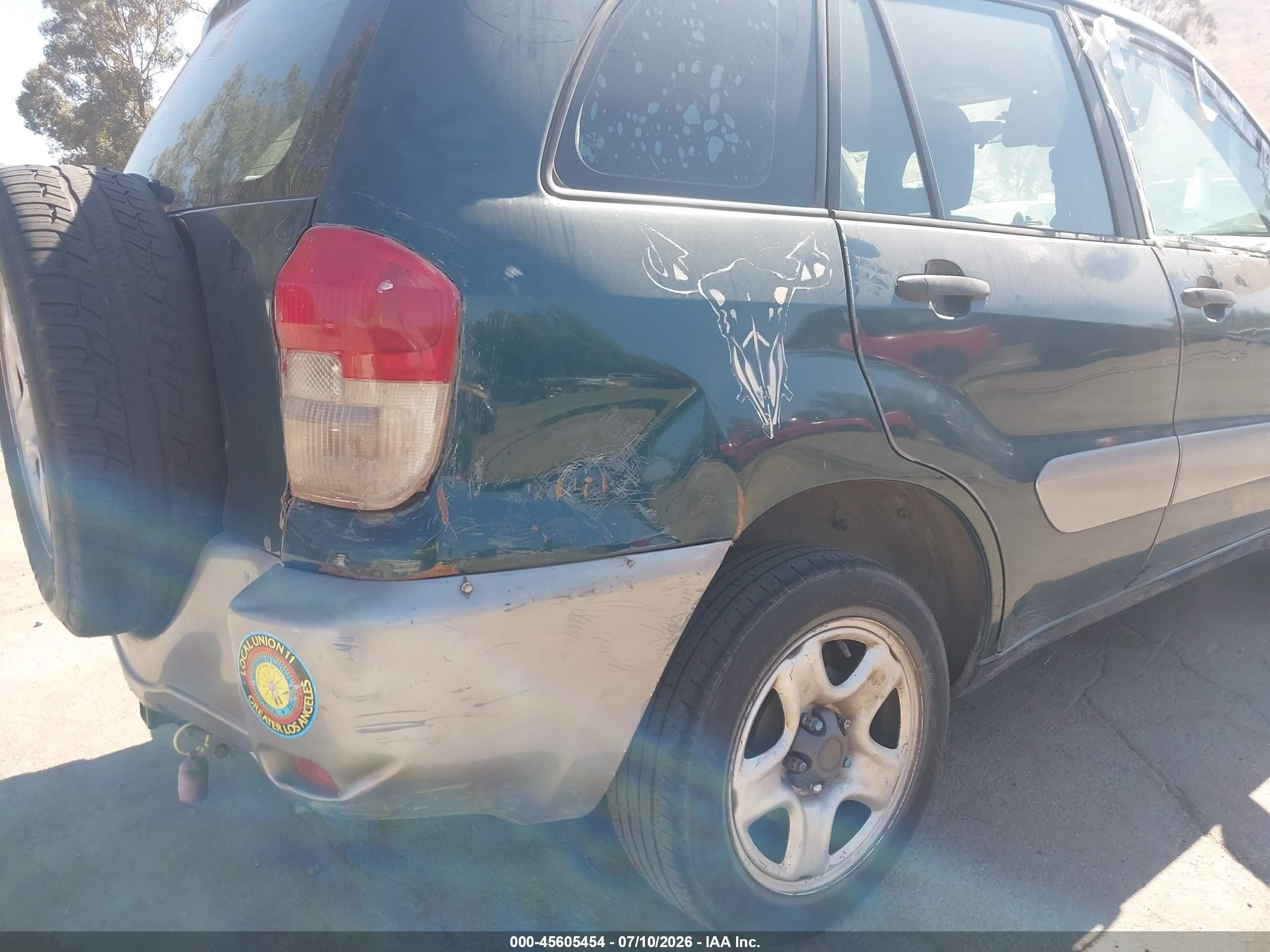 2003 Toyota Rav4   Green vin: JTEGH20V030108603