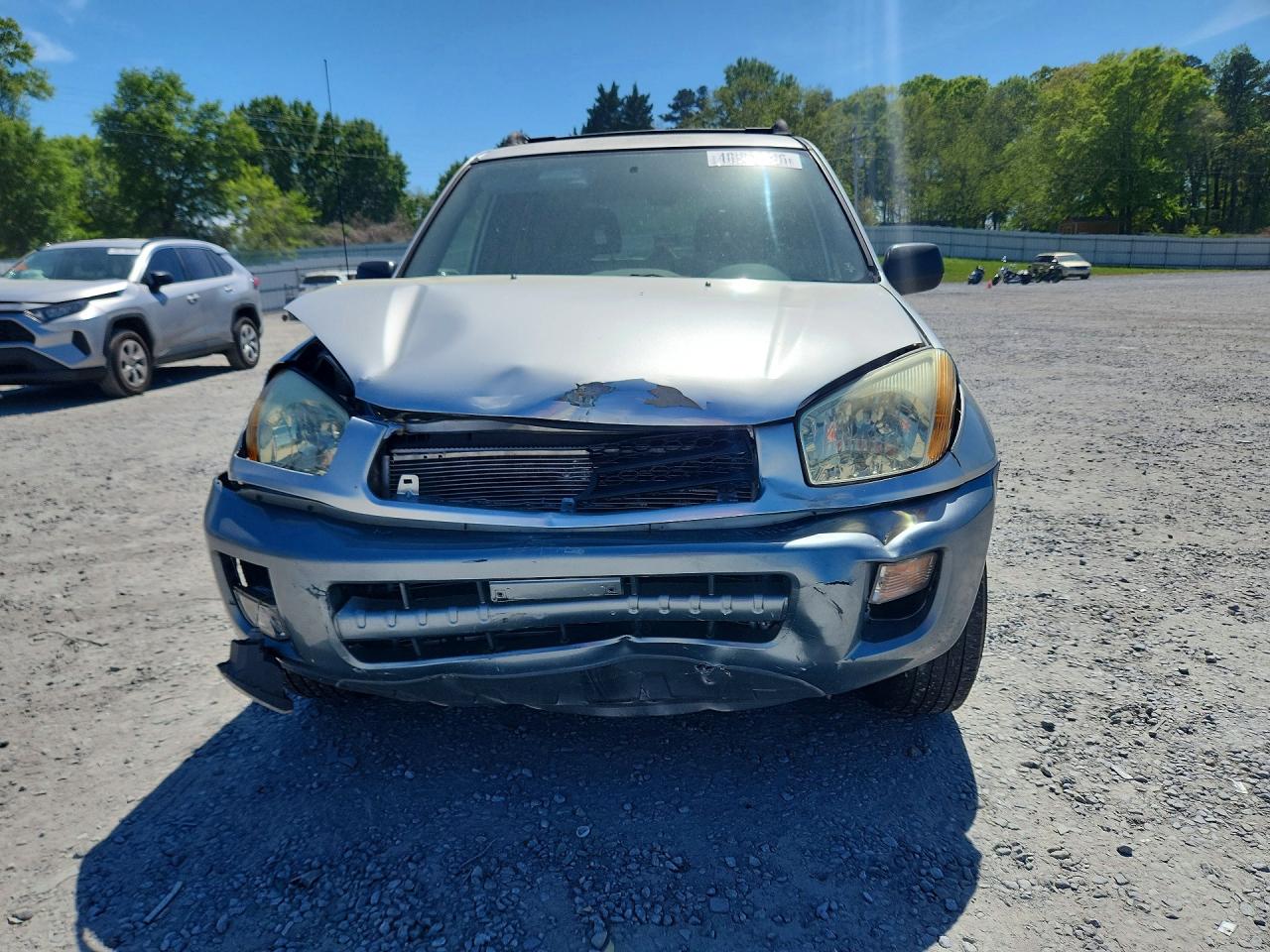 2003 Toyota Rav4 Base Серебряный vin: JTEGH20V030115826