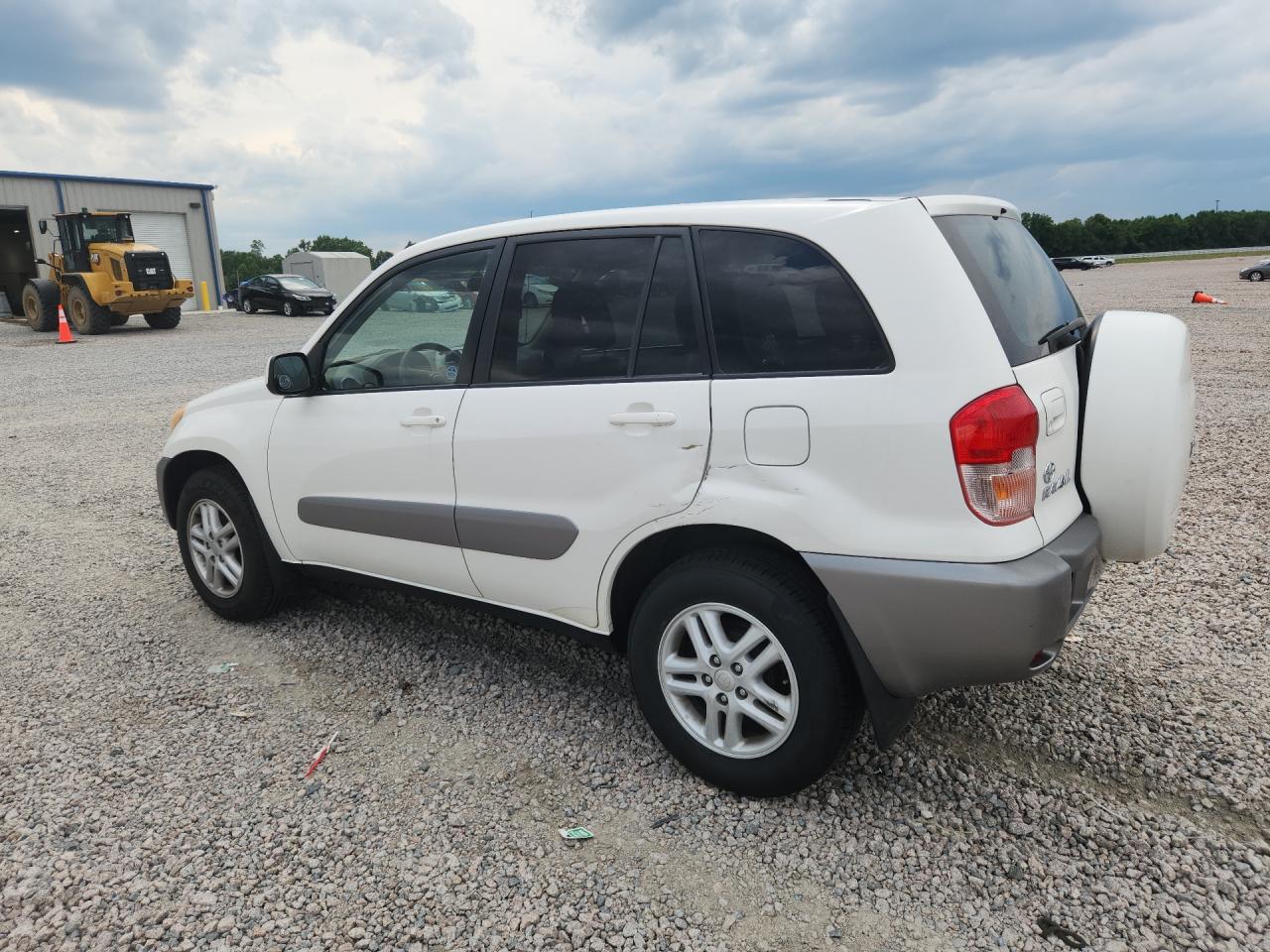 2001 Toyota Rav4 Base White vin: JTEGH20V110004456