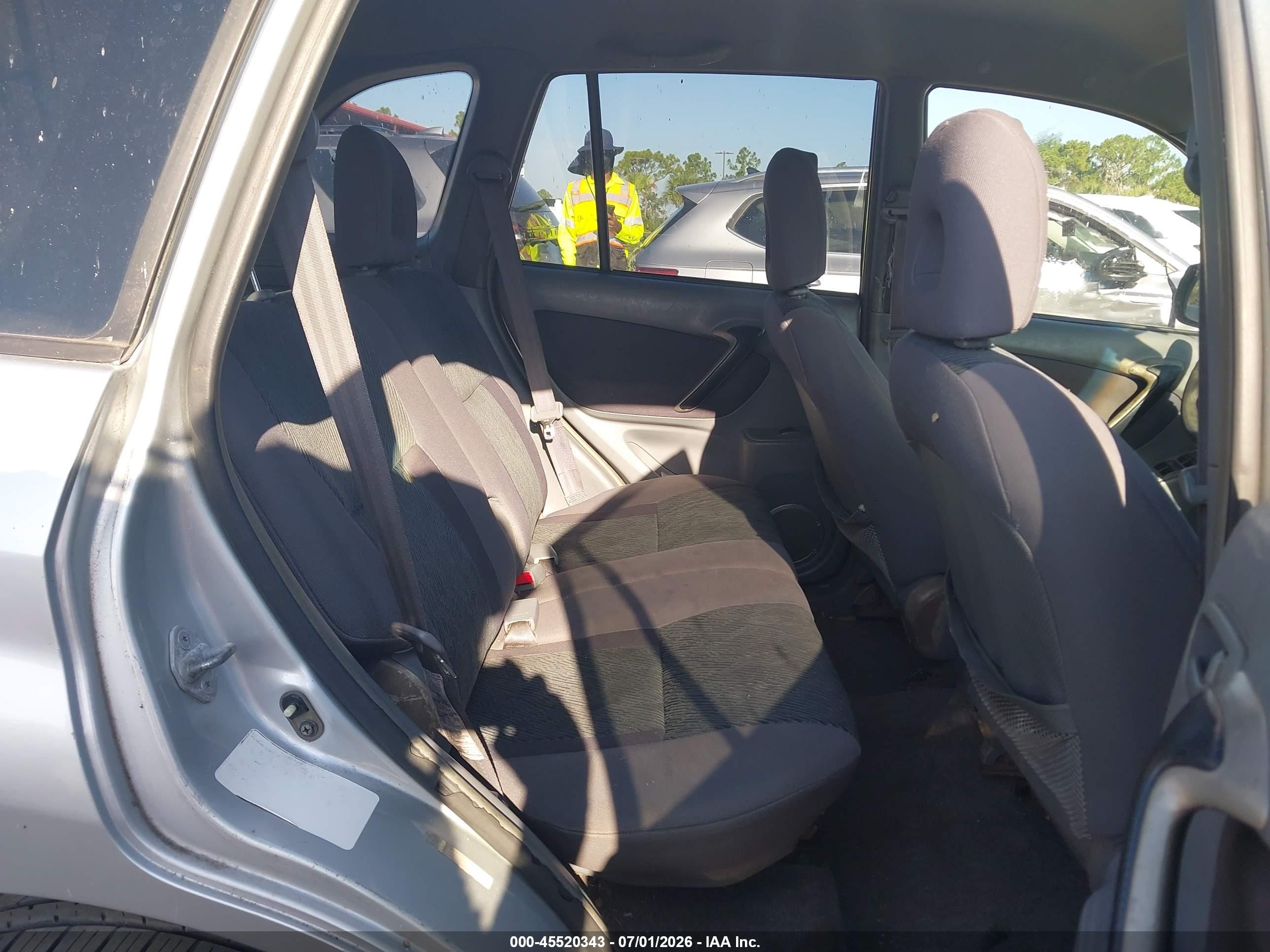 2001 Toyota Rav4   Silver vin: JTEGH20V110004599