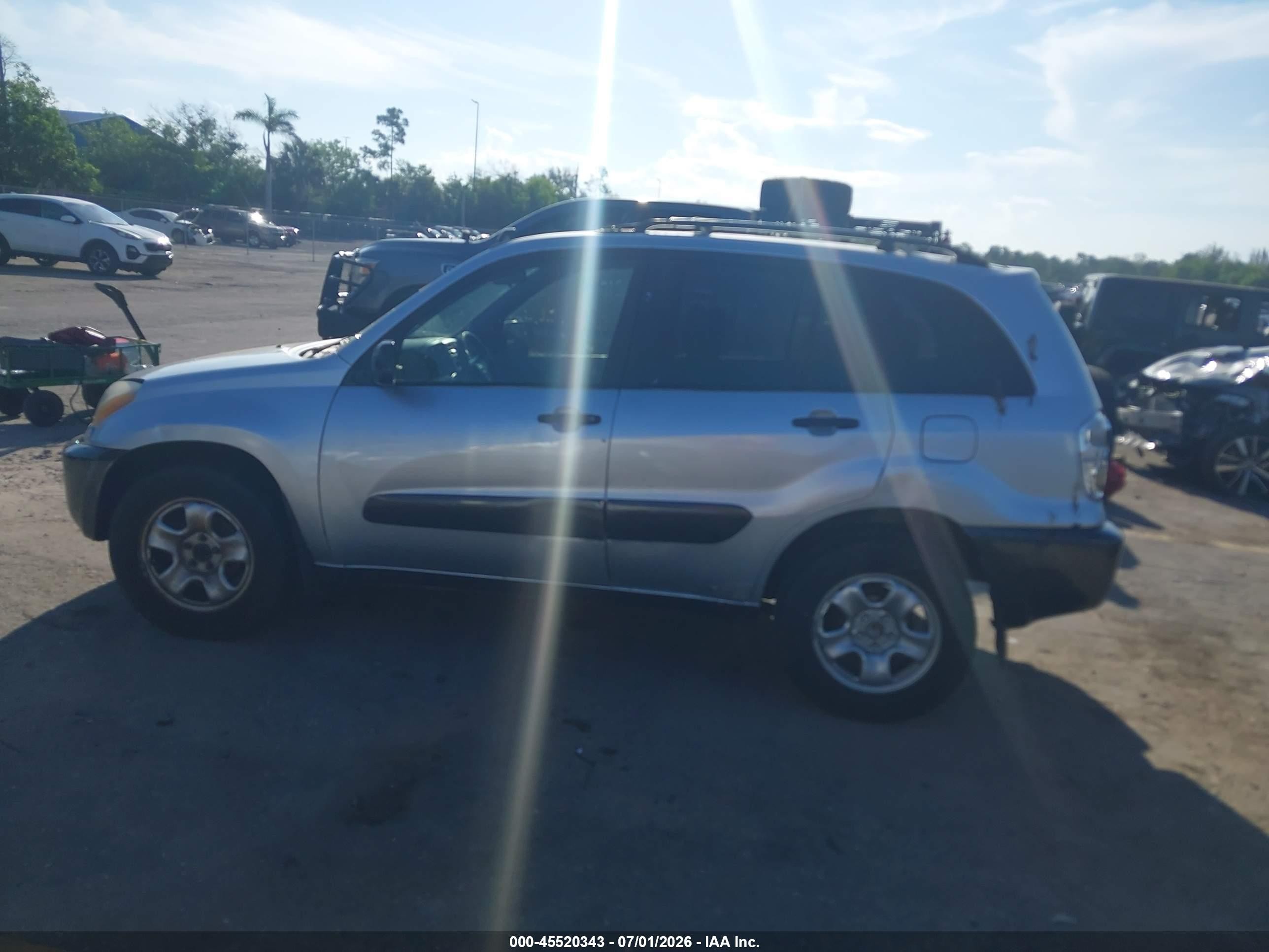 2001 Toyota Rav4   Silver vin: JTEGH20V110004599