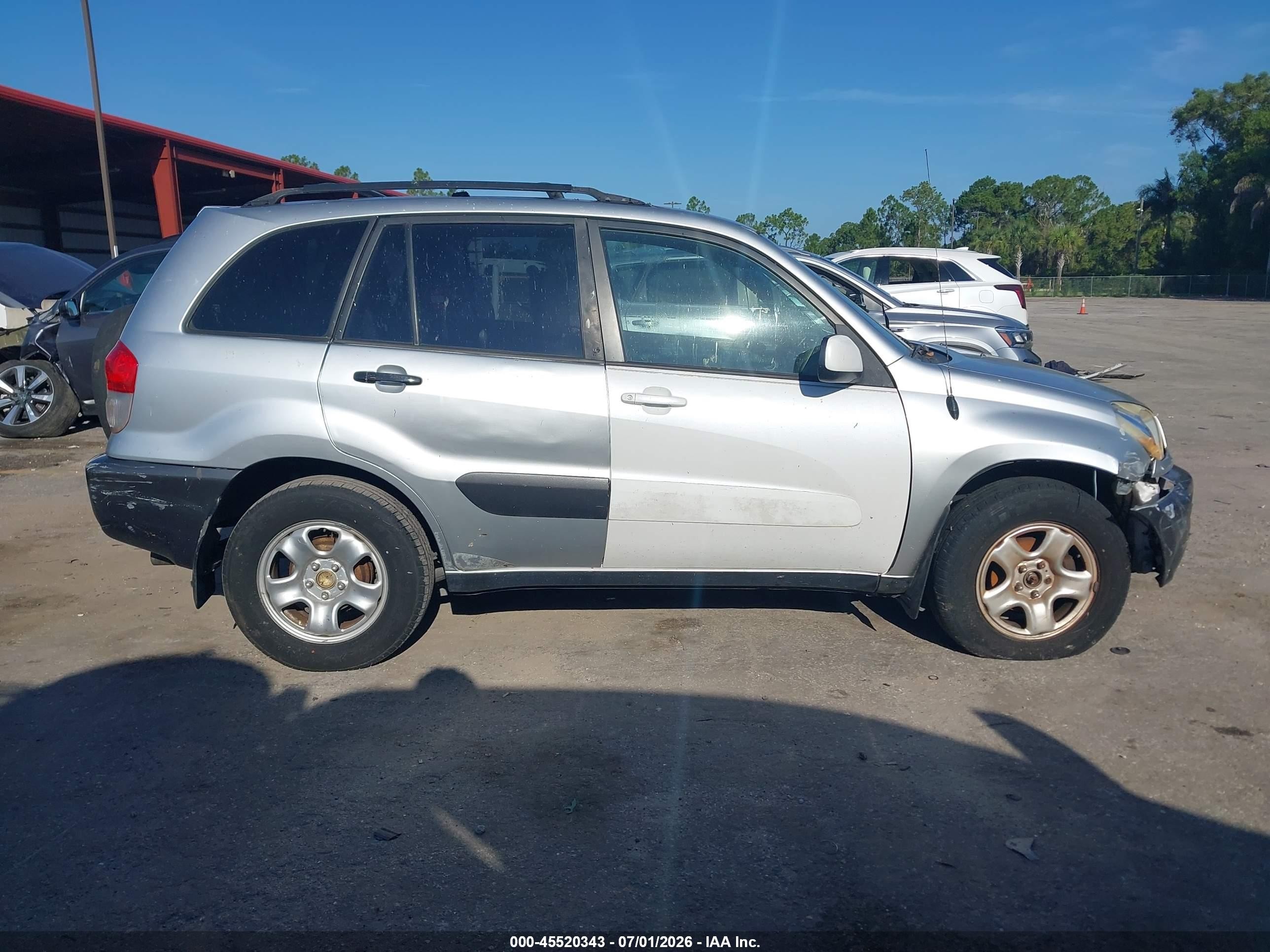 2001 Toyota Rav4   Silver vin: JTEGH20V110004599