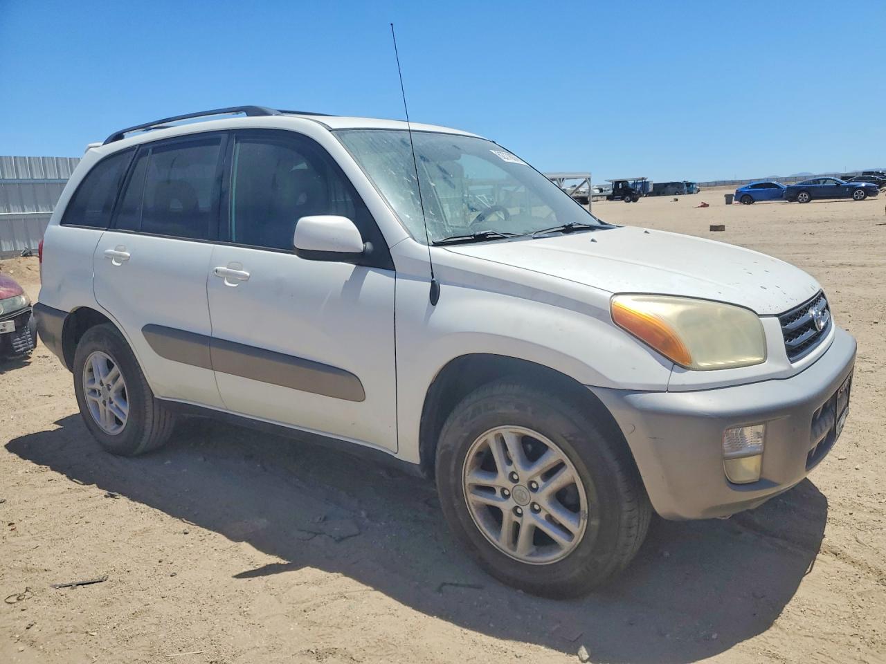 2001 Toyota Rav4 Base Белый vin: JTEGH20V110020396