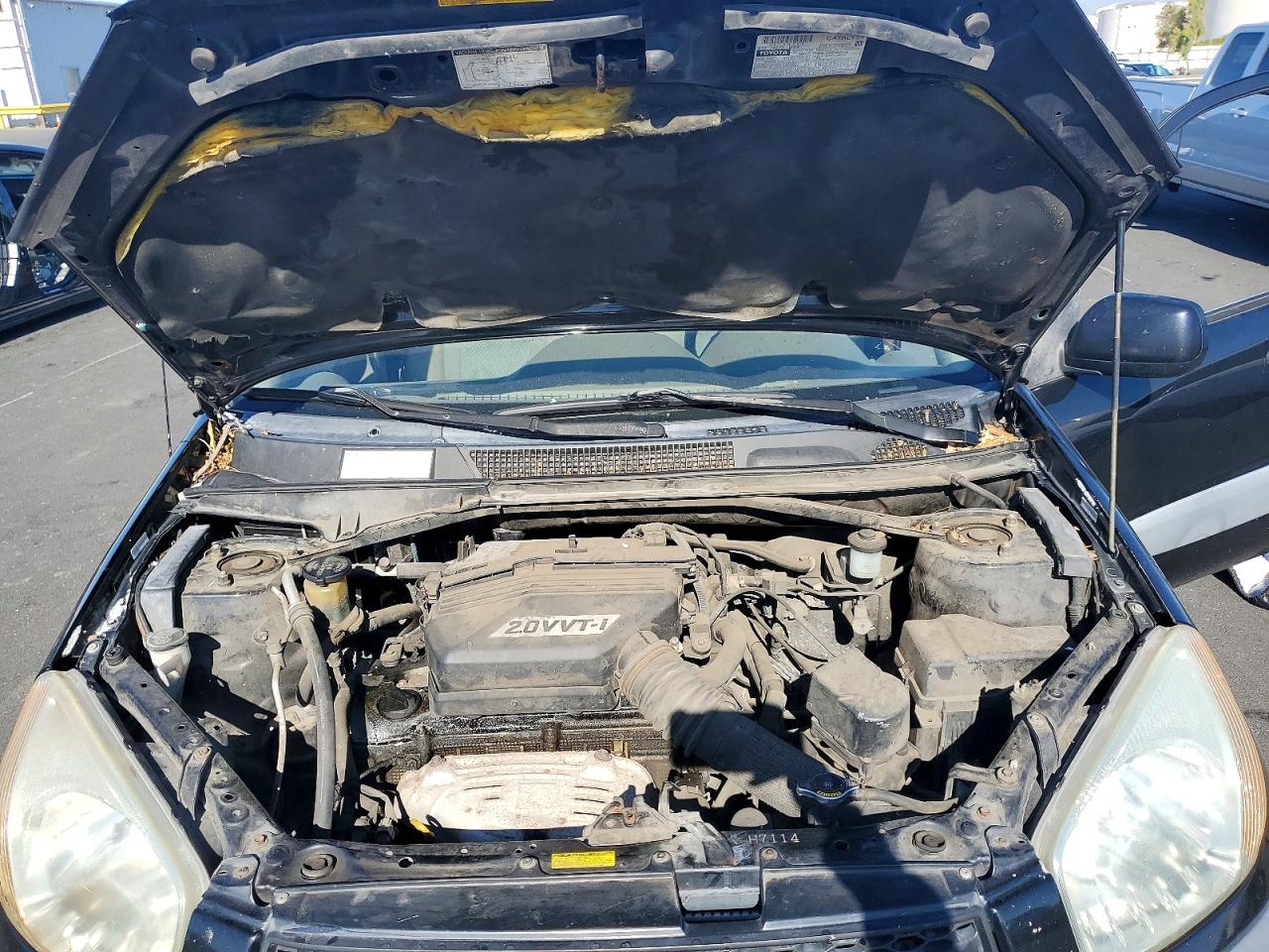 2001 Toyota Rav4 Base Black vin: JTEGH20V110022455
