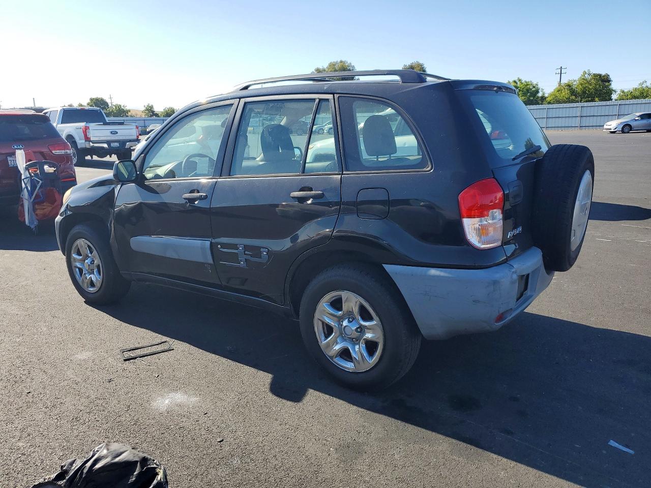 2001 Toyota Rav4 Base Black vin: JTEGH20V110022455