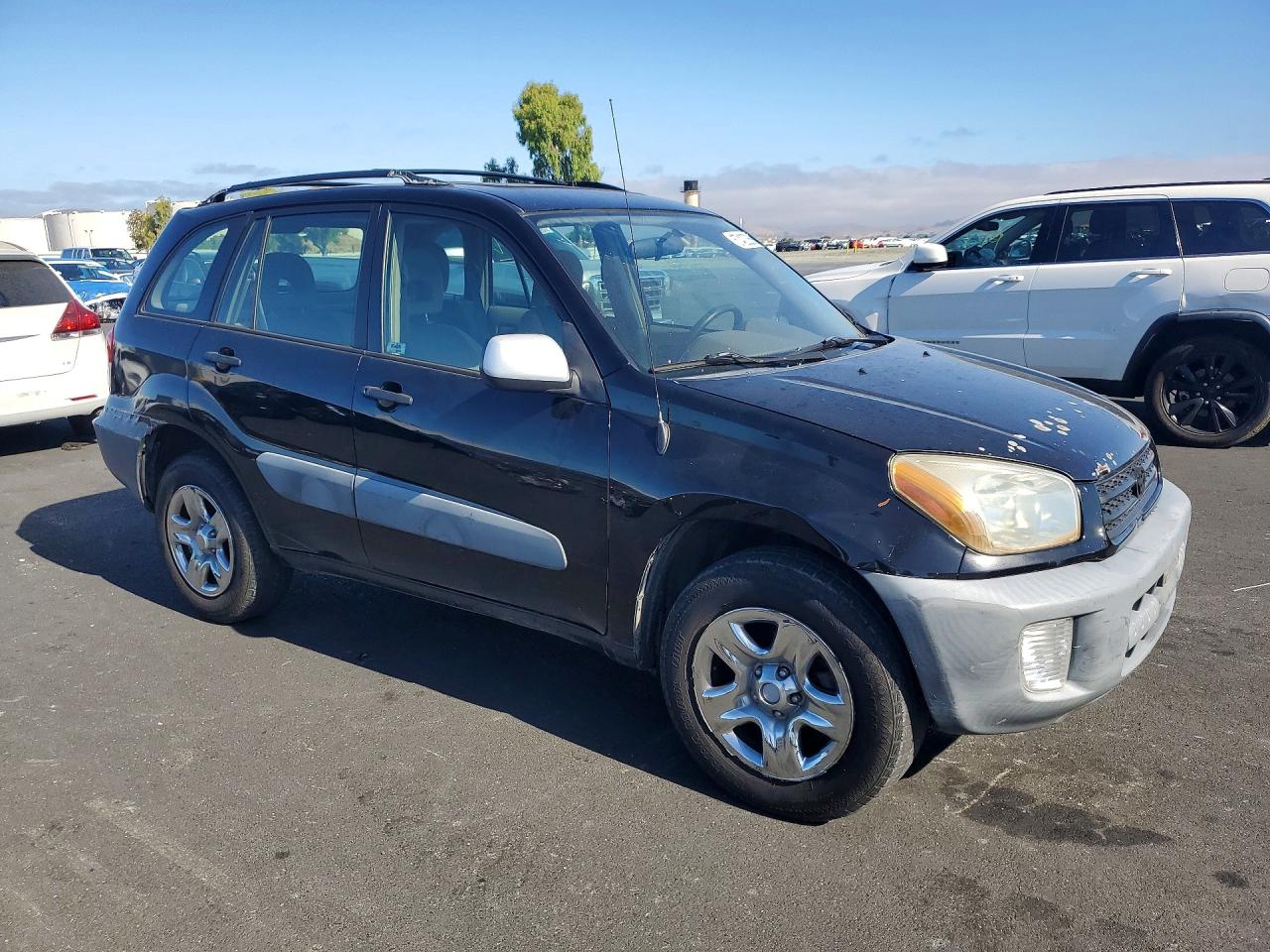 2001 Toyota Rav4 Base Black vin: JTEGH20V110022455