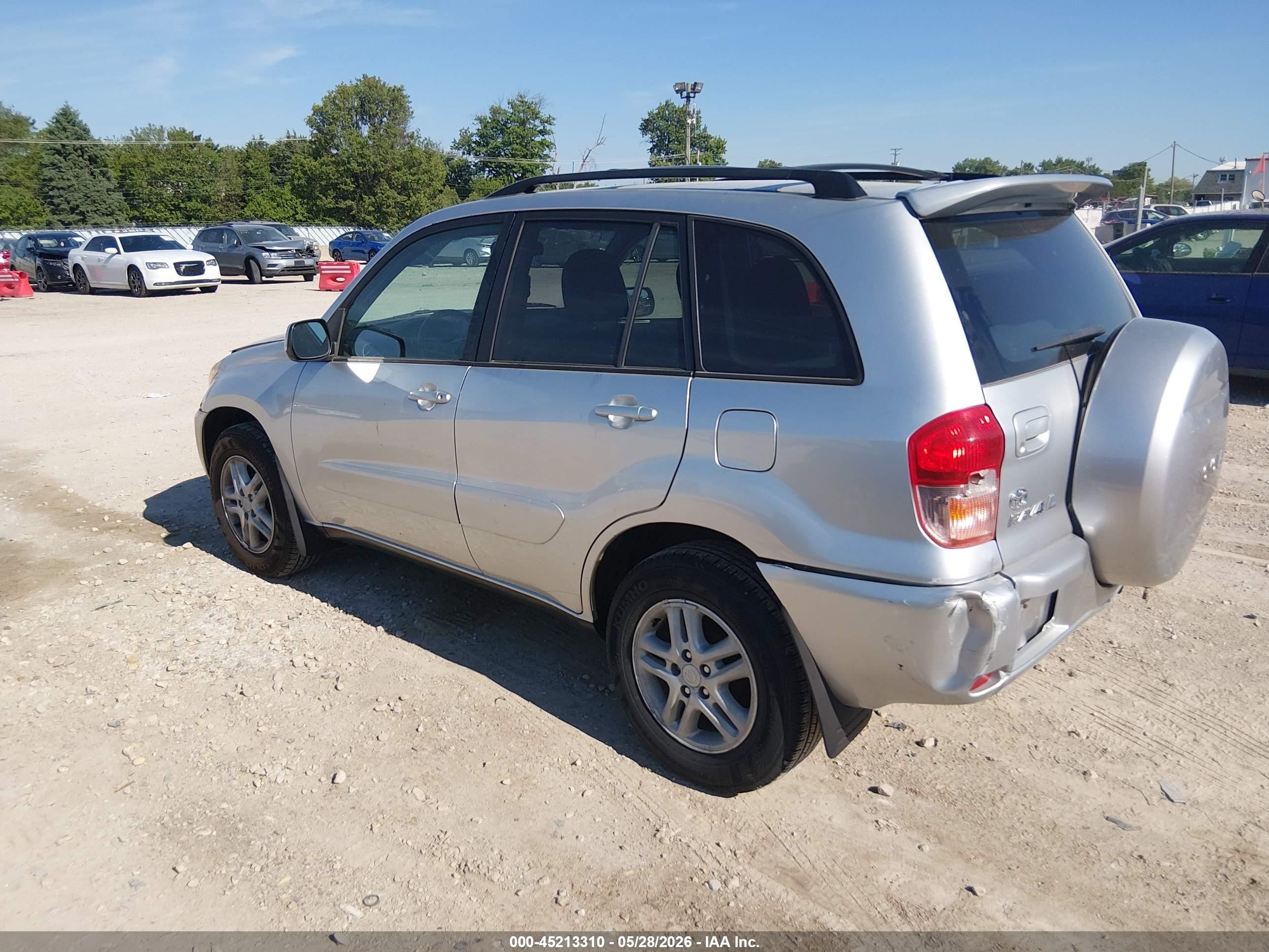 2002 Toyota Rav4   Silver vin: JTEGH20V120046773