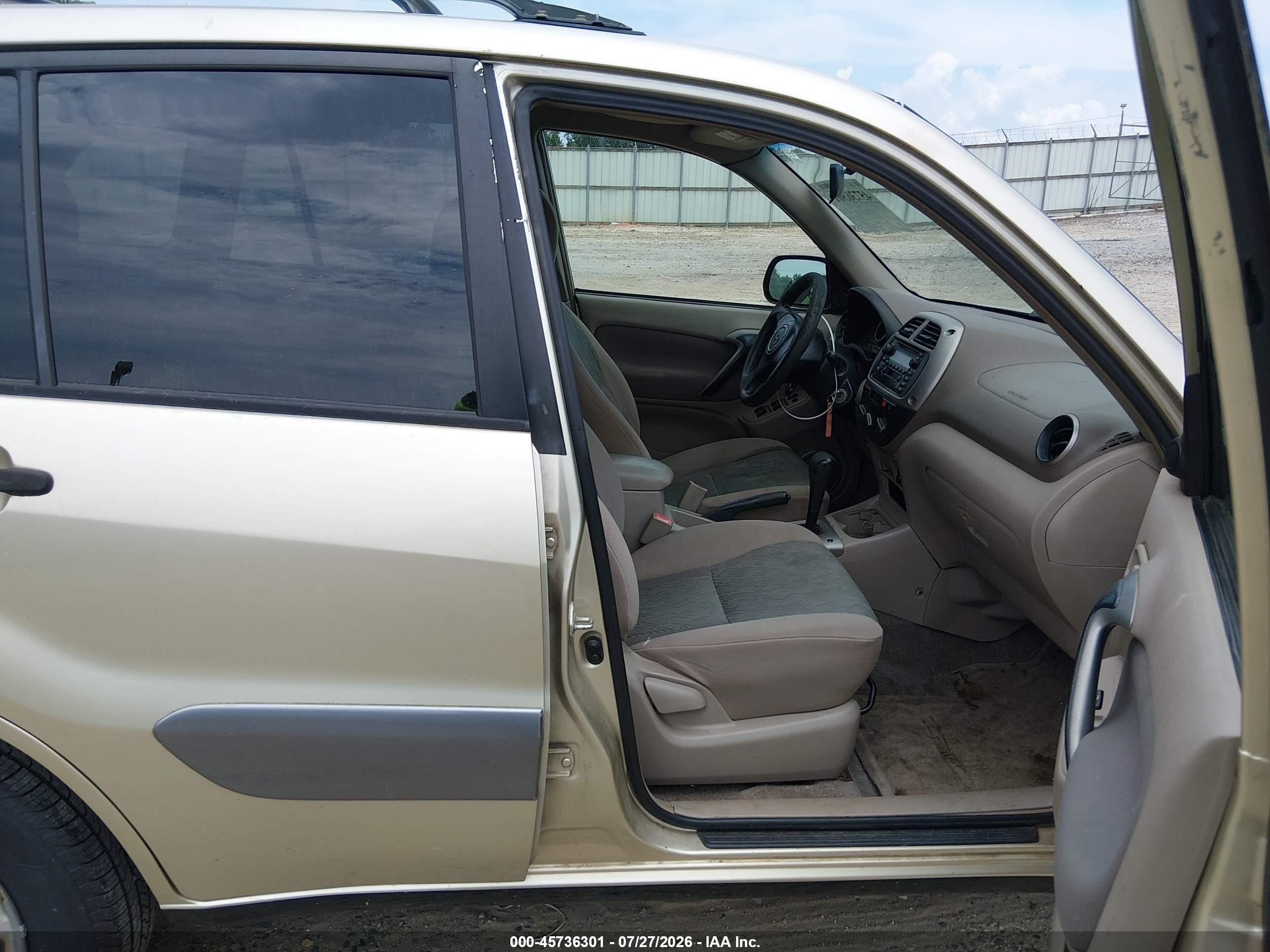 2002 Toyota Rav4   Желто-коричневый vin: JTEGH20V120048622