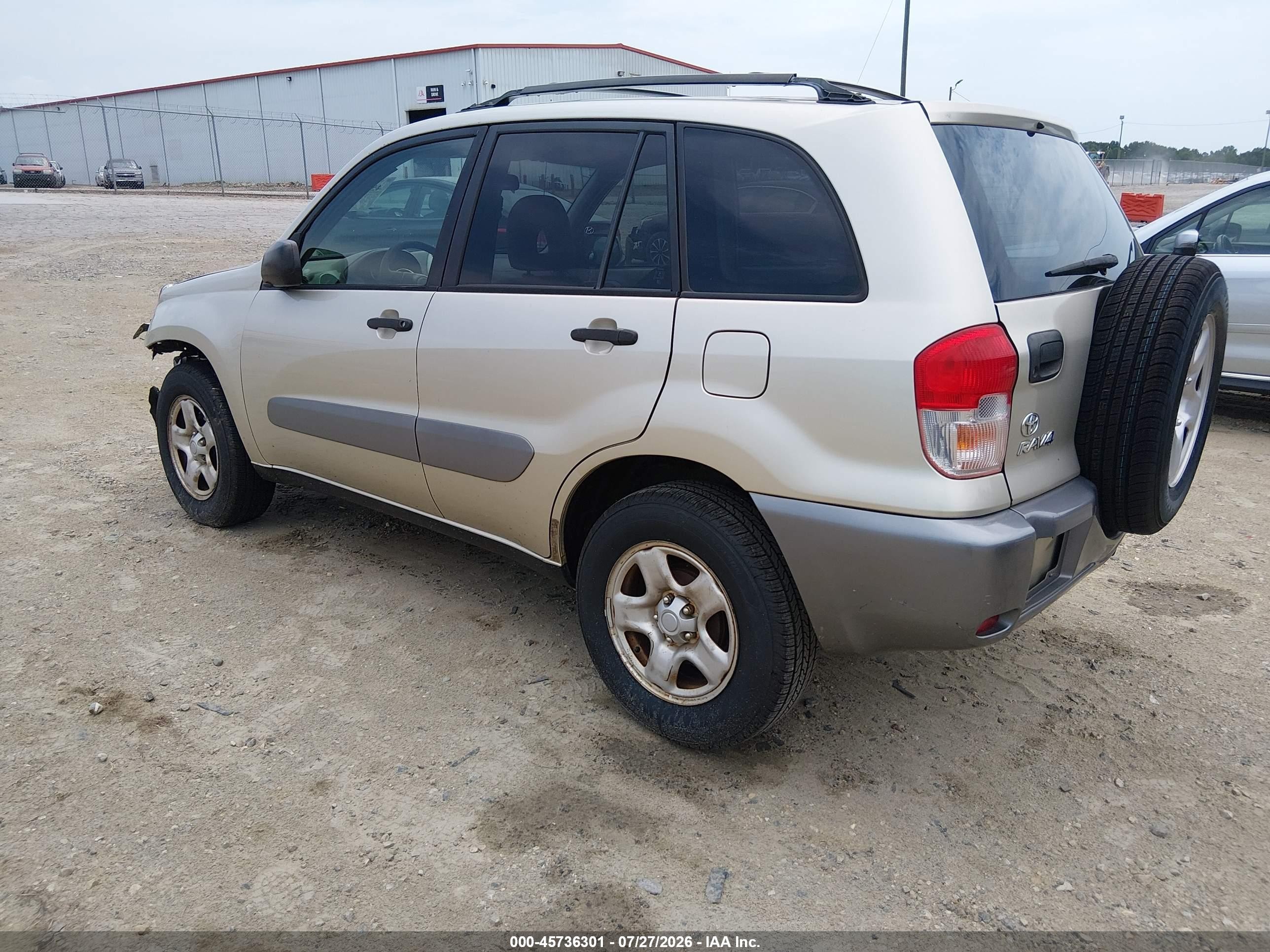2002 Toyota Rav4   Желто-коричневый vin: JTEGH20V120048622