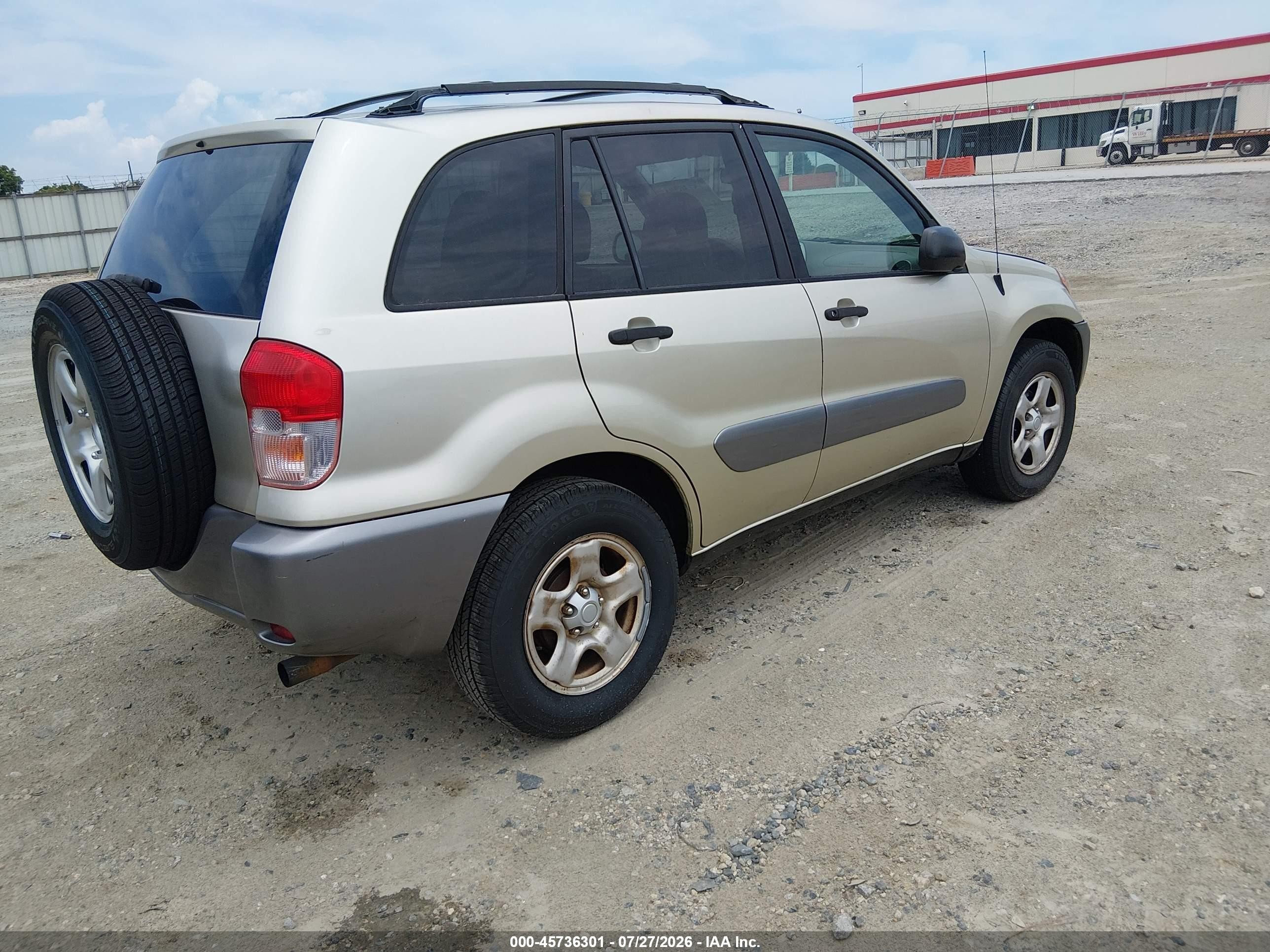 2002 Toyota Rav4   Желто-коричневый vin: JTEGH20V120048622