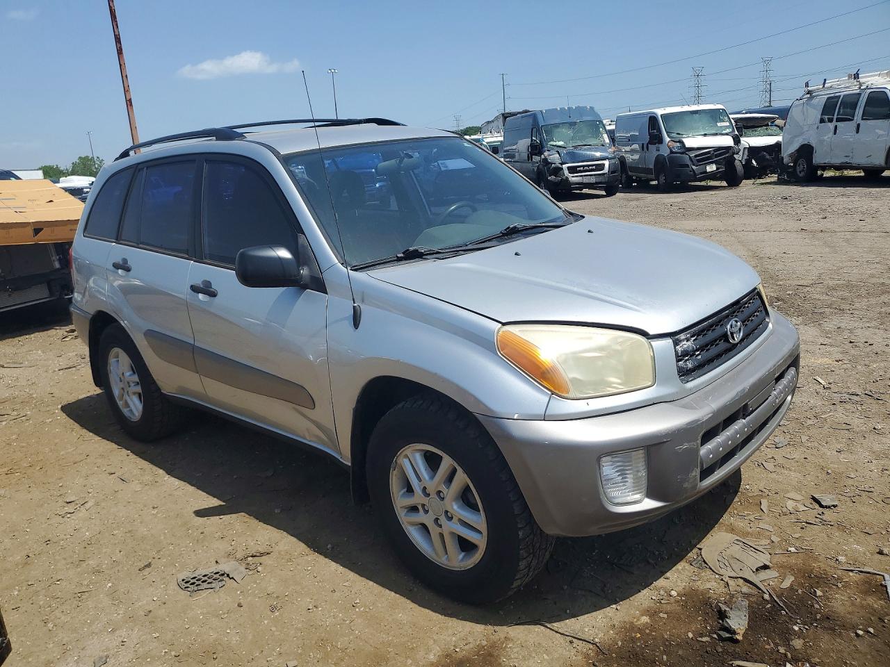 2002 Toyota Rav4 Base Silver vin: JTEGH20V120051245