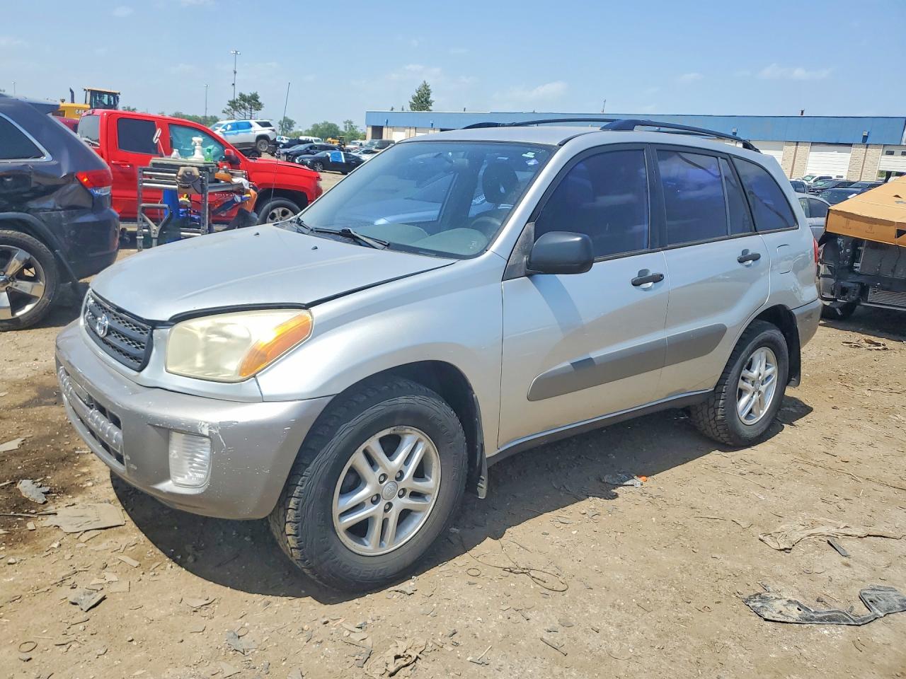 2002 Toyota Rav4 Base Silver vin: JTEGH20V120051245