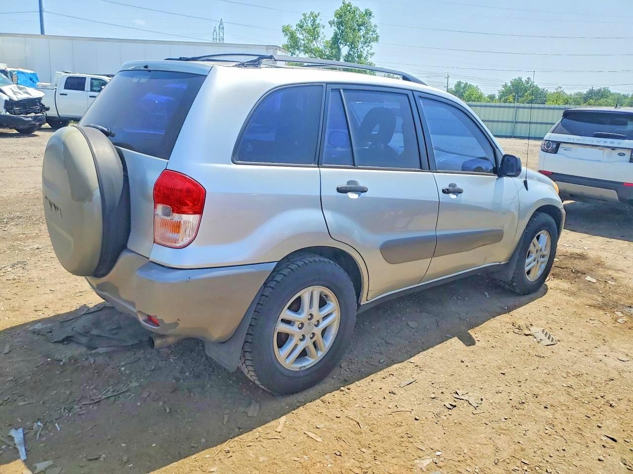 2002 Toyota Rav4 Base Silver vin: JTEGH20V120051245