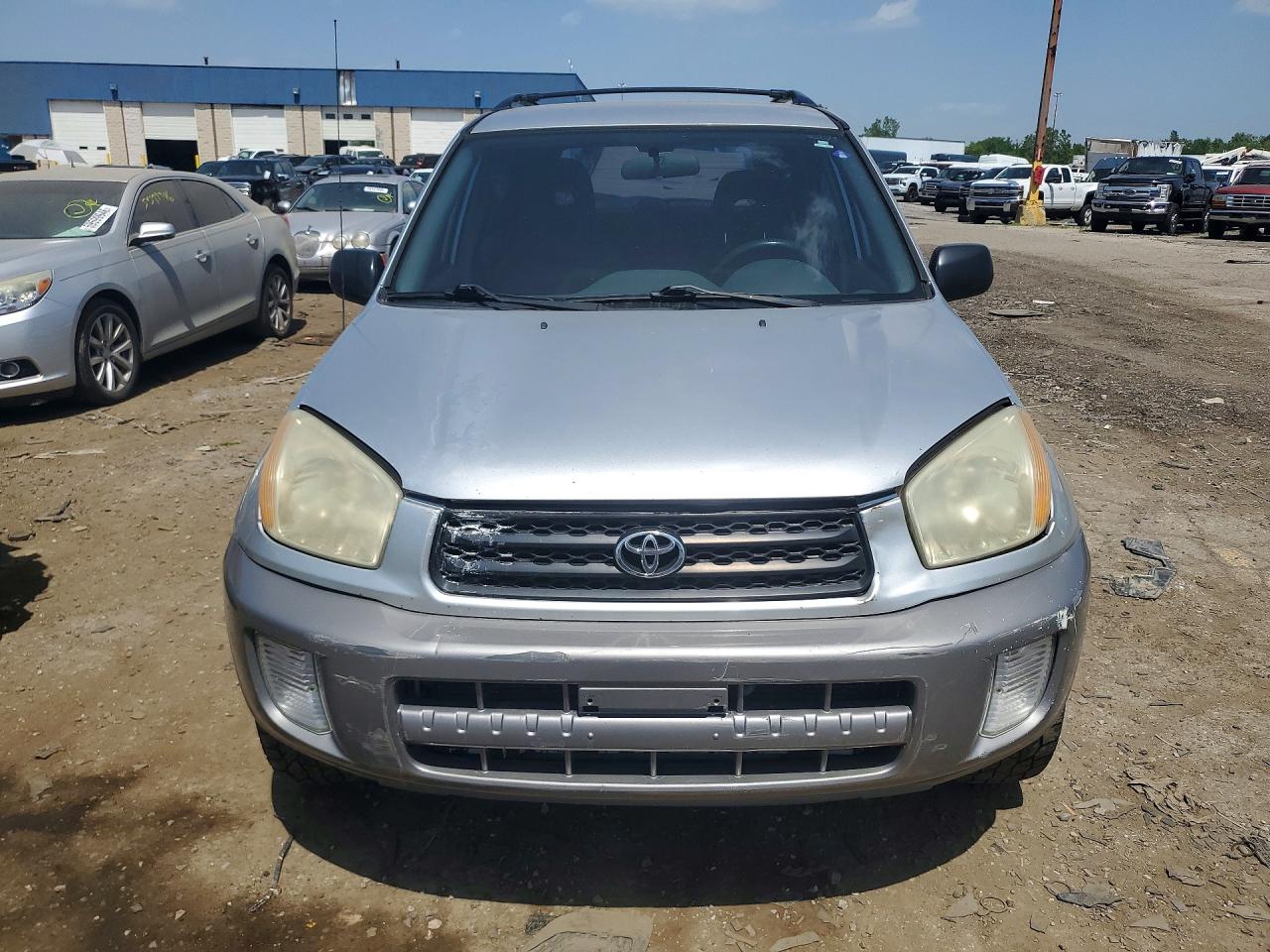 2002 Toyota Rav4 Base Silver vin: JTEGH20V120051245